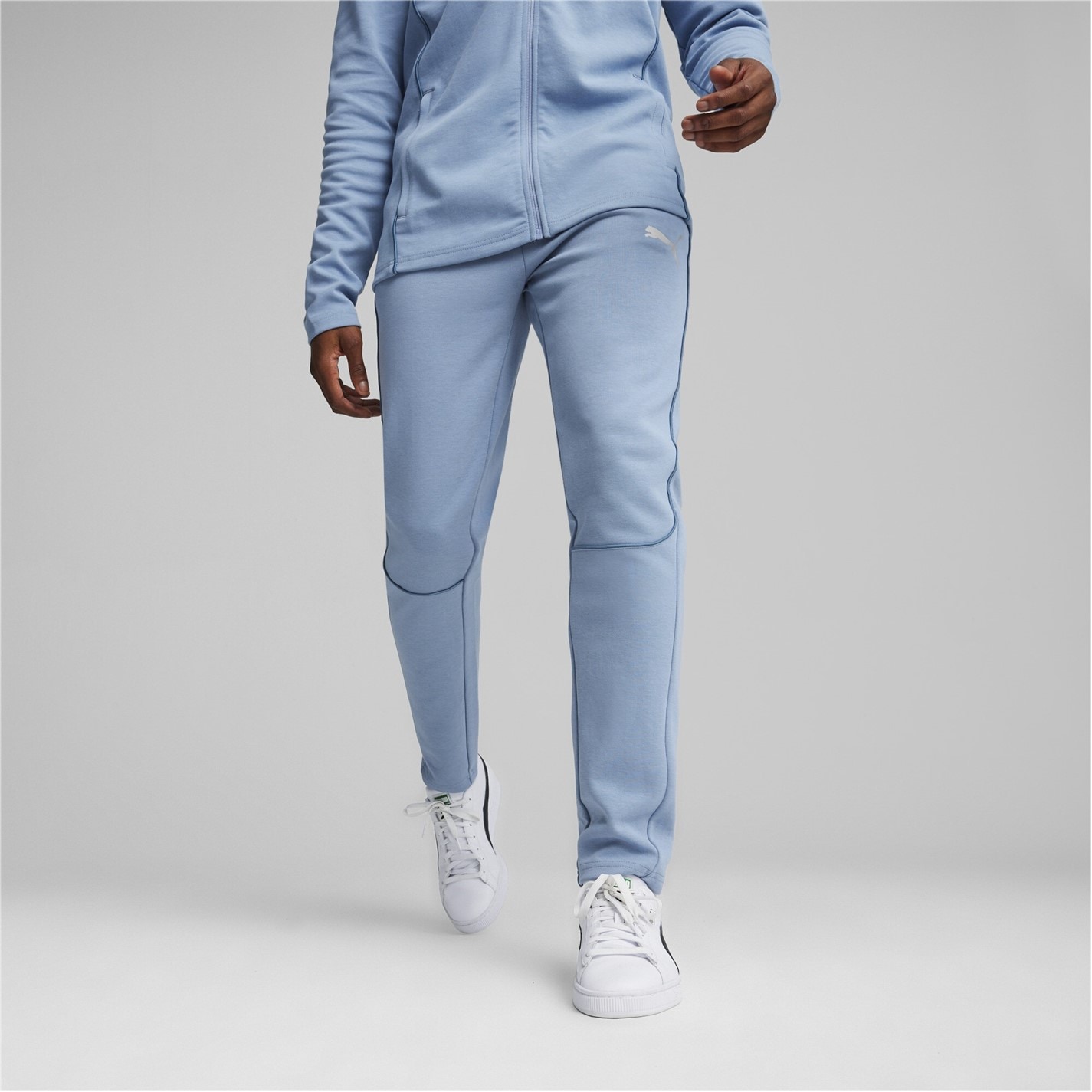 Tepláky Puma Blue 2066134 Men's Teamfinal Casuals Closed Hem Joggers - 3