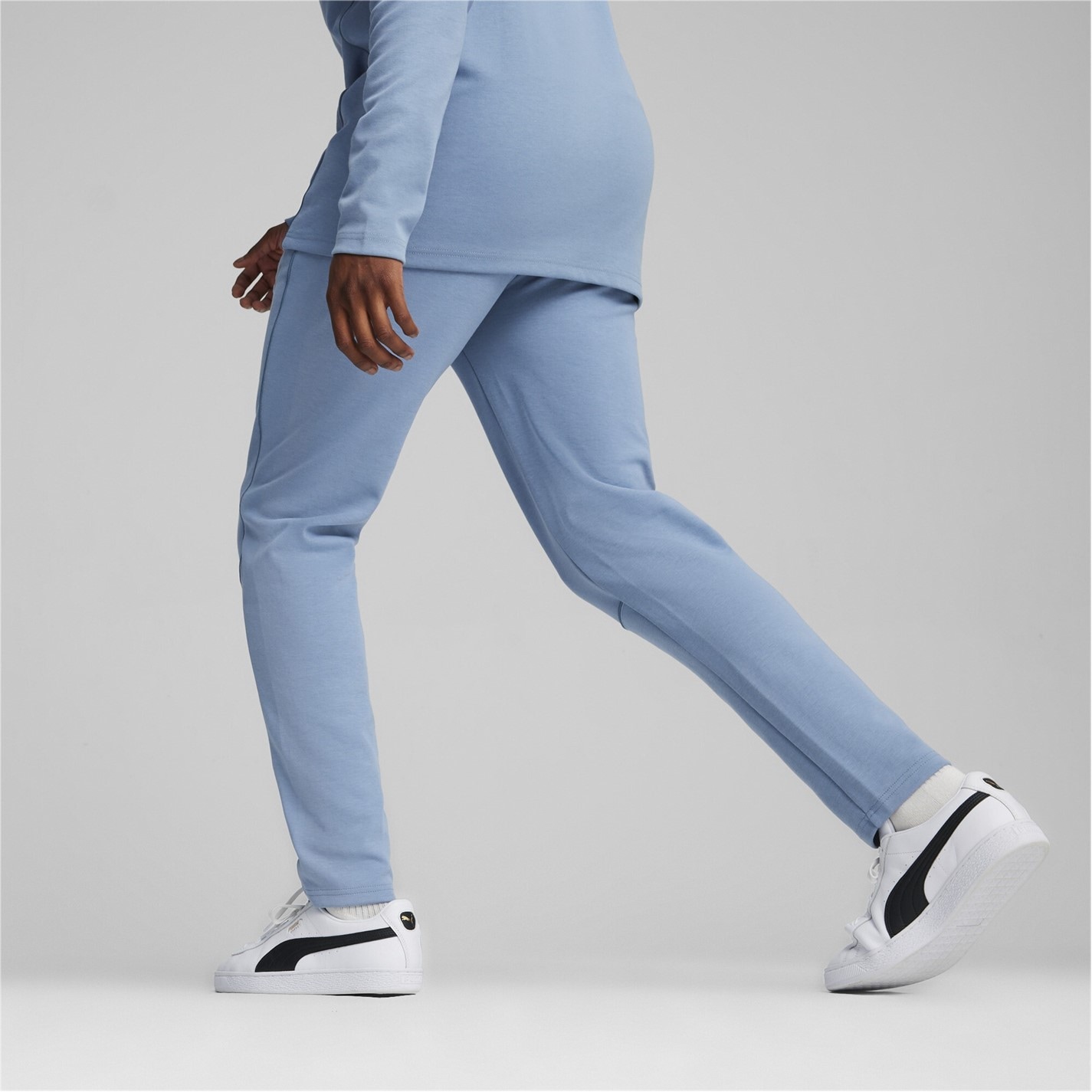 Tepláky Puma Blue 2066134 Men's Teamfinal Casuals Closed Hem Joggers - 4