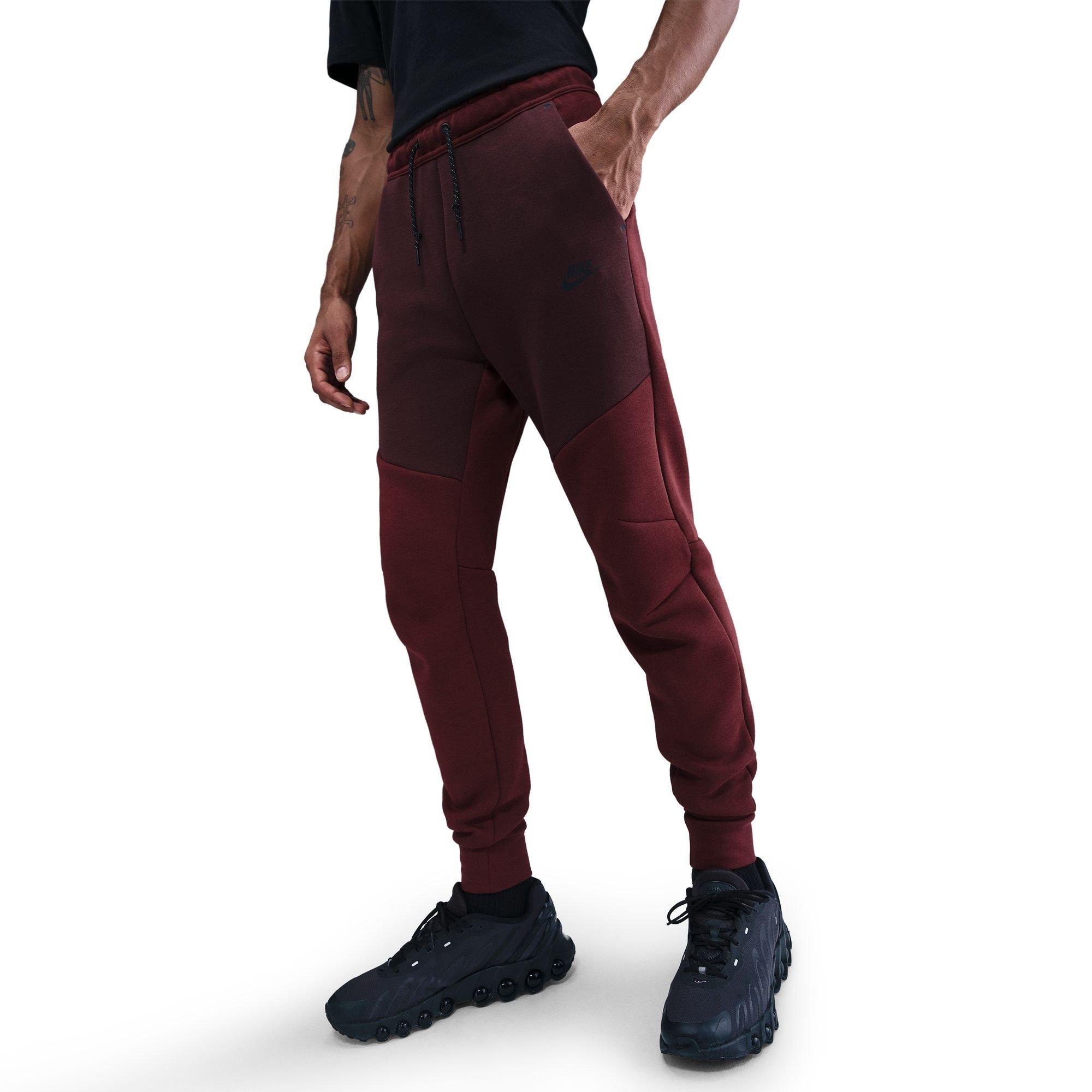 Tepláky Nike Red/Black 6926208 Men's Tech Fleece Jogging Bottoms - 1
