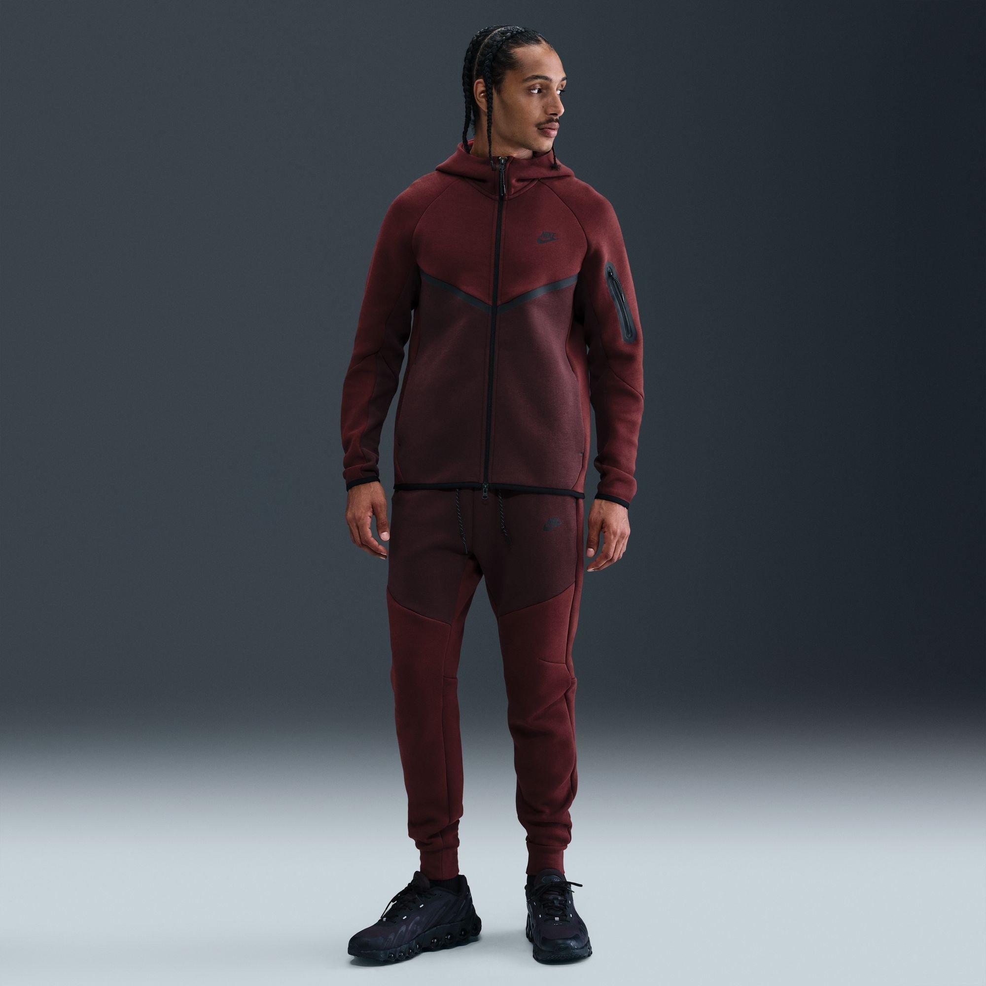 Tepláky Nike Red/Black 6926208 Men's Tech Fleece Jogging Bottoms - 11