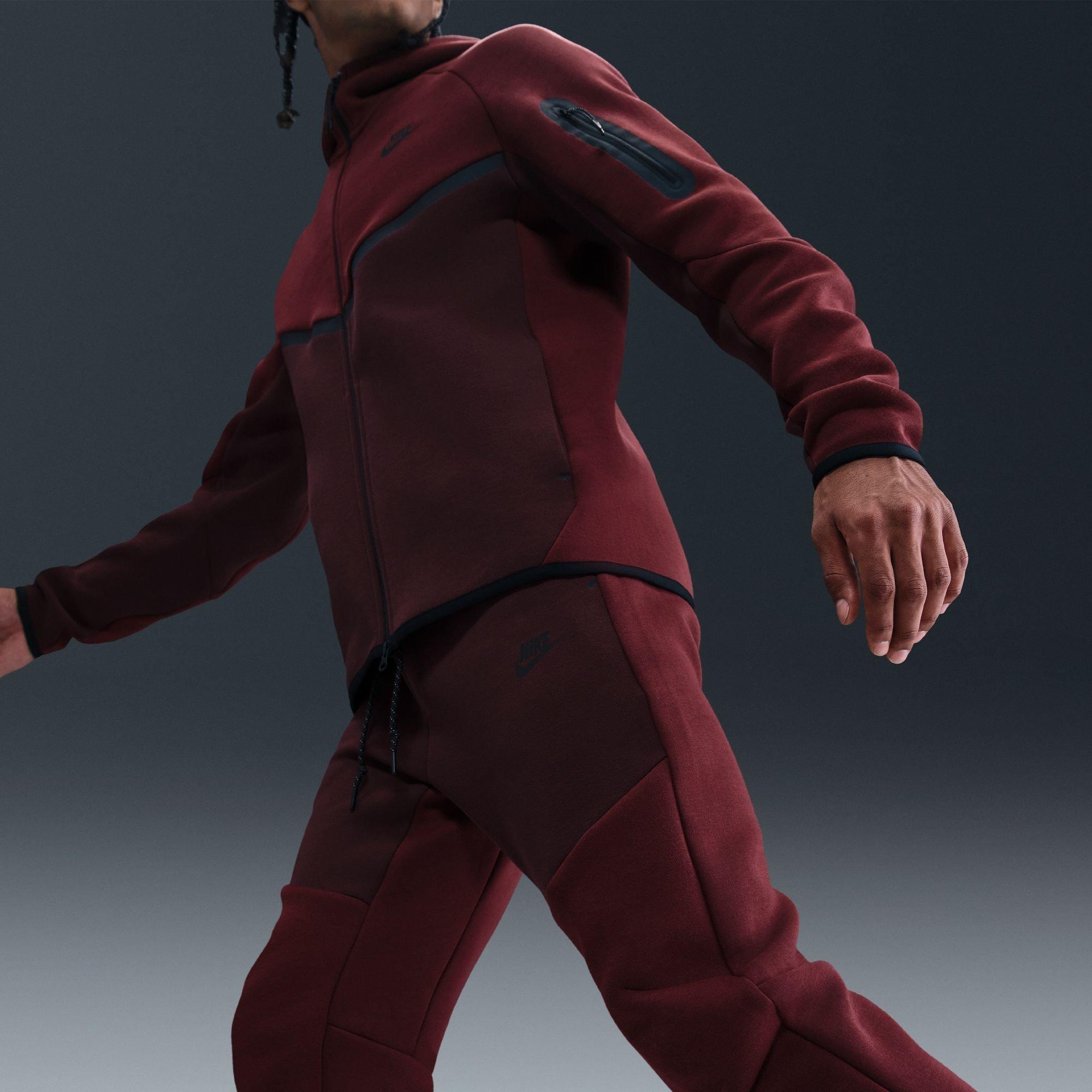 Tepláky Nike Red/Black 6926208 Men's Tech Fleece Jogging Bottoms - 15