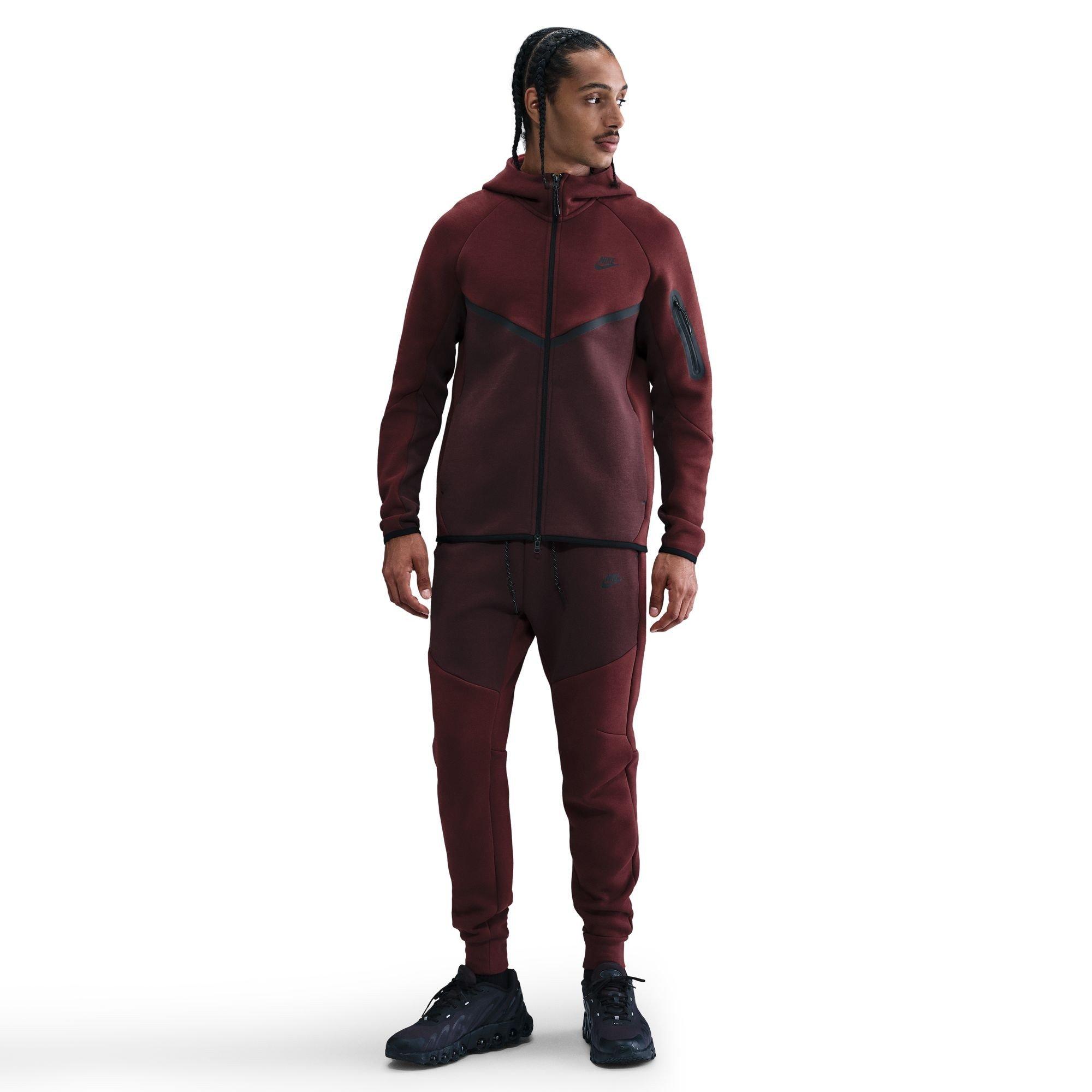 Tepláky Nike Red/Black 6926208 Men's Tech Fleece Jogging Bottoms - 3