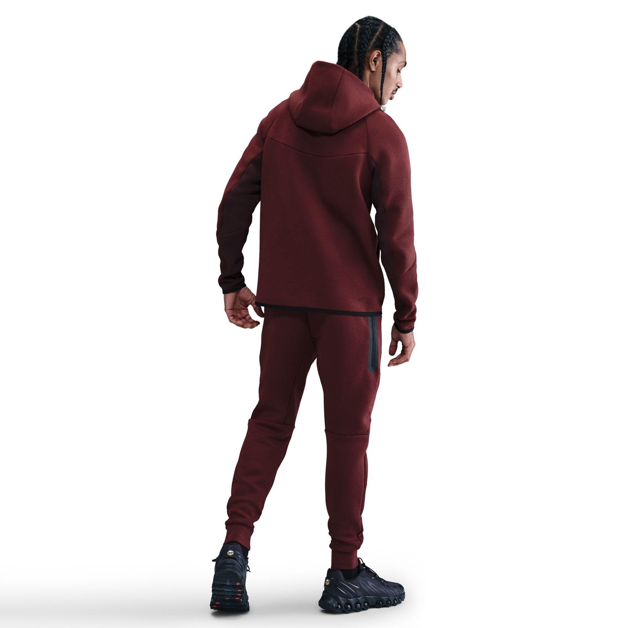Tepláky Nike Red/Black 6926208 Men's Tech Fleece Jogging Bottoms - 4
