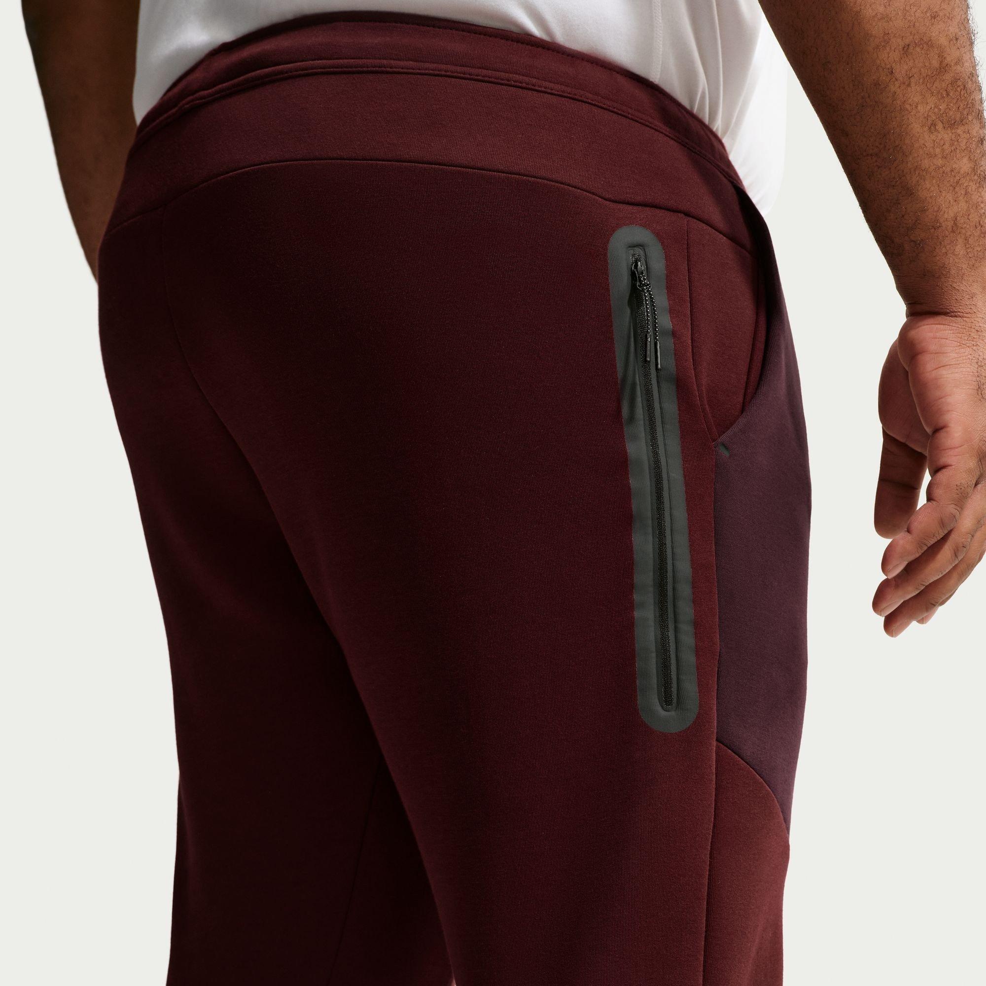 Tepláky Nike Red/Black 6926208 Men's Tech Fleece Jogging Bottoms - 8