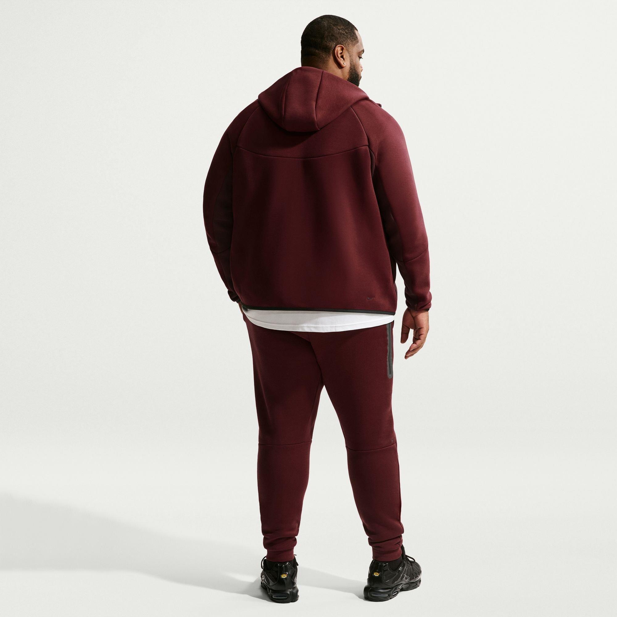 Tepláky Nike Red/Black 6926208 Men's Tech Fleece Jogging Bottoms - 10