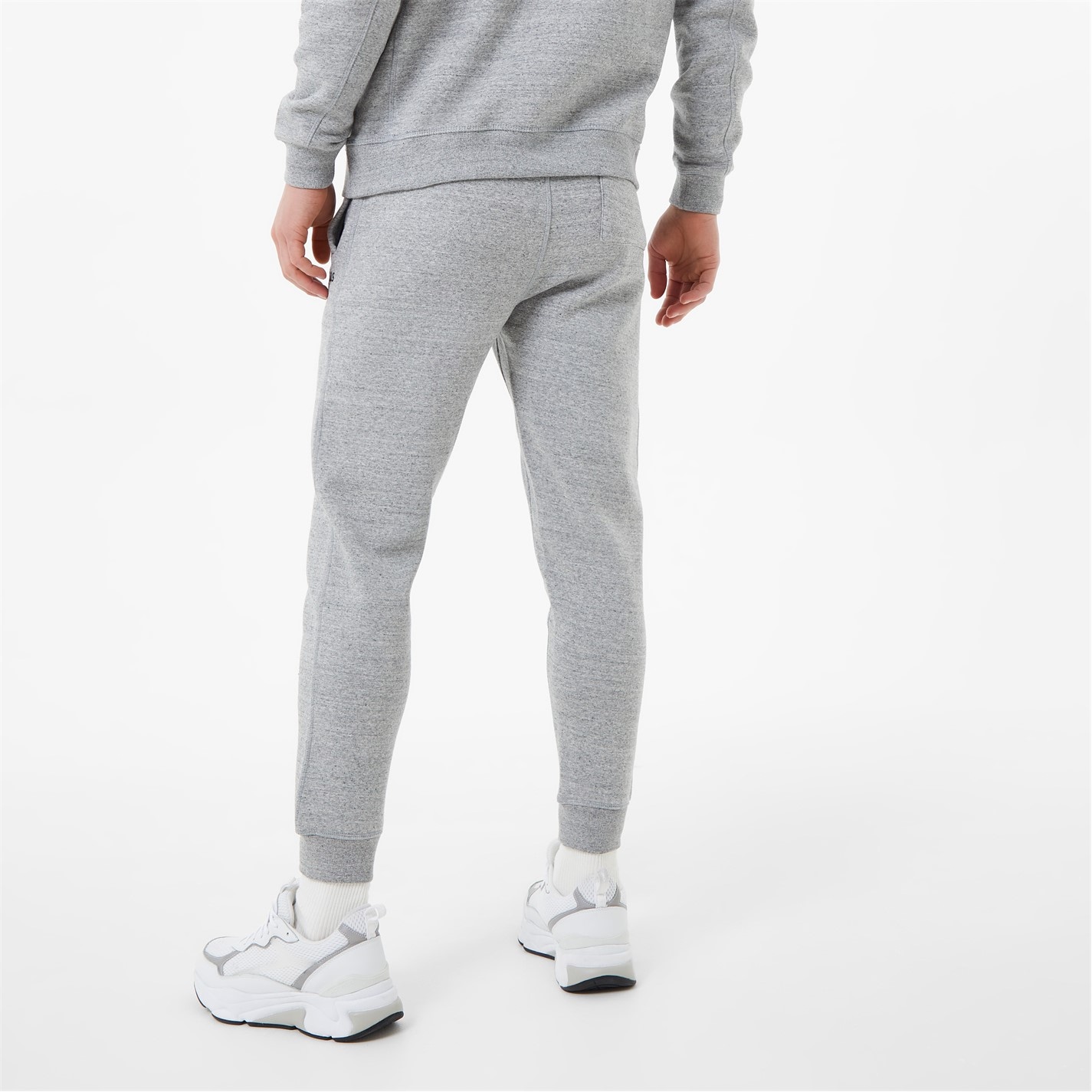 Tepláky Jack Wills Grey Marl 2650951 Haydor Logo Joggers Mens - 2