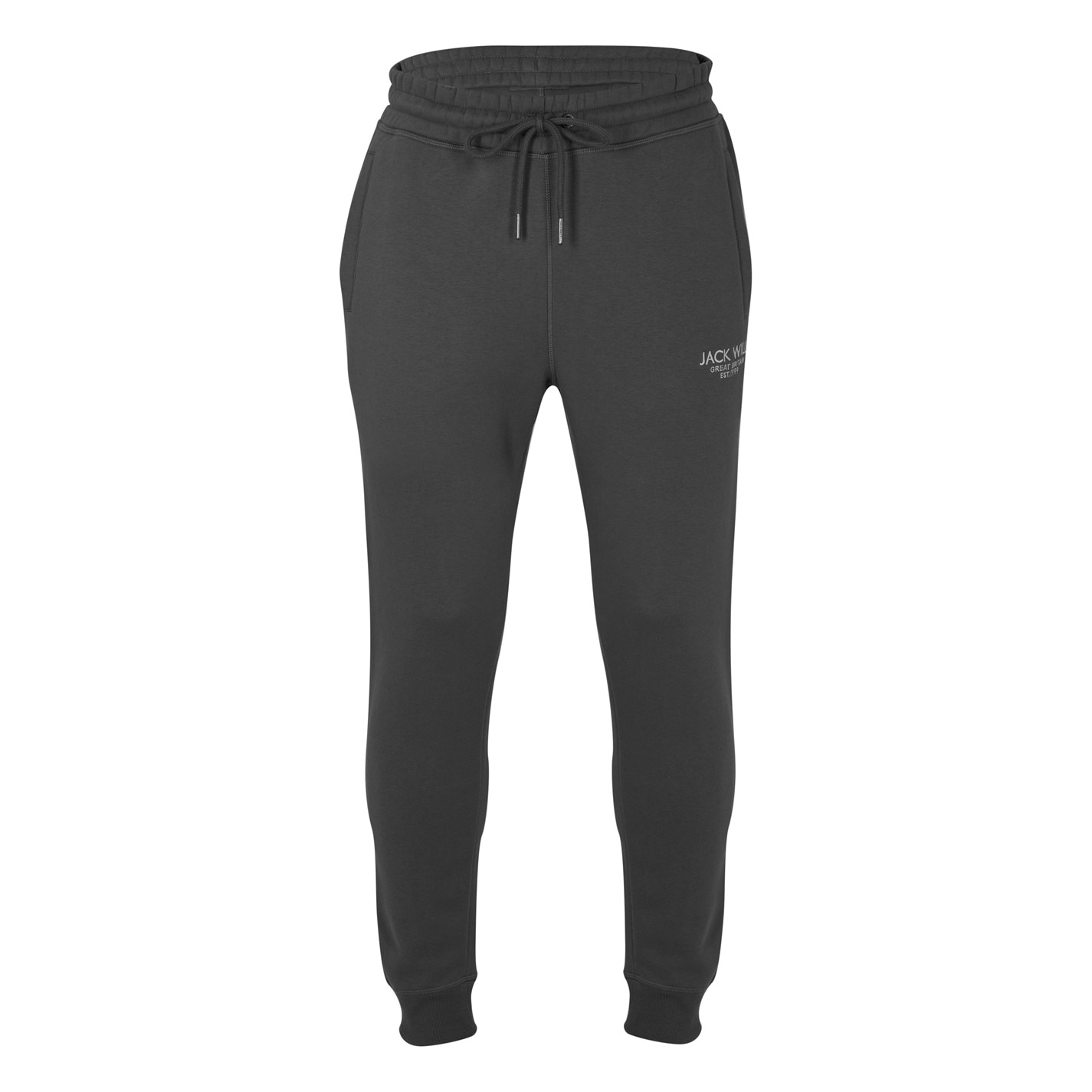 Tepláky Jack Wills Slate 5993908 Haydor Logo Joggers Mens - 5