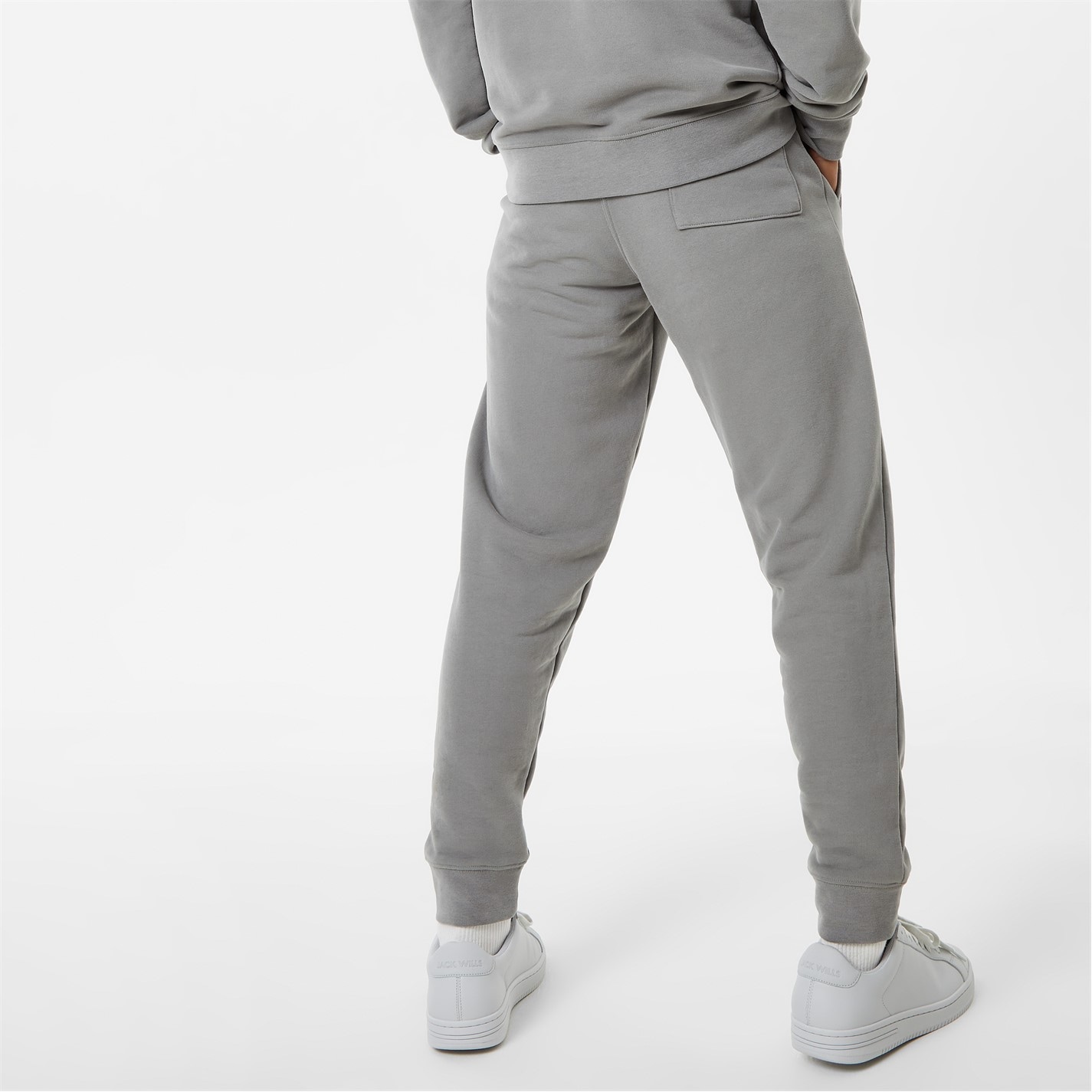 Tepláky Jack Wills Washed Khaki 7477842 Jacquard Logo Joggers Mens - 2