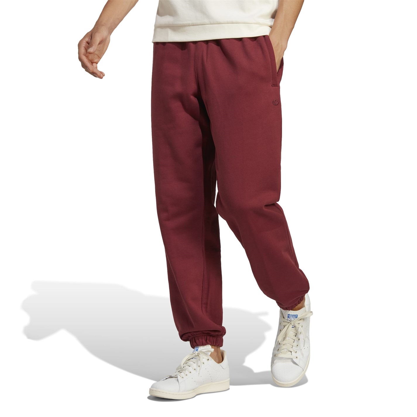 Tepláky ADIDAS ORIGINALS Shadow Red 1963172 Men's Closed Hem Fleece Jogging Bottoms - 1