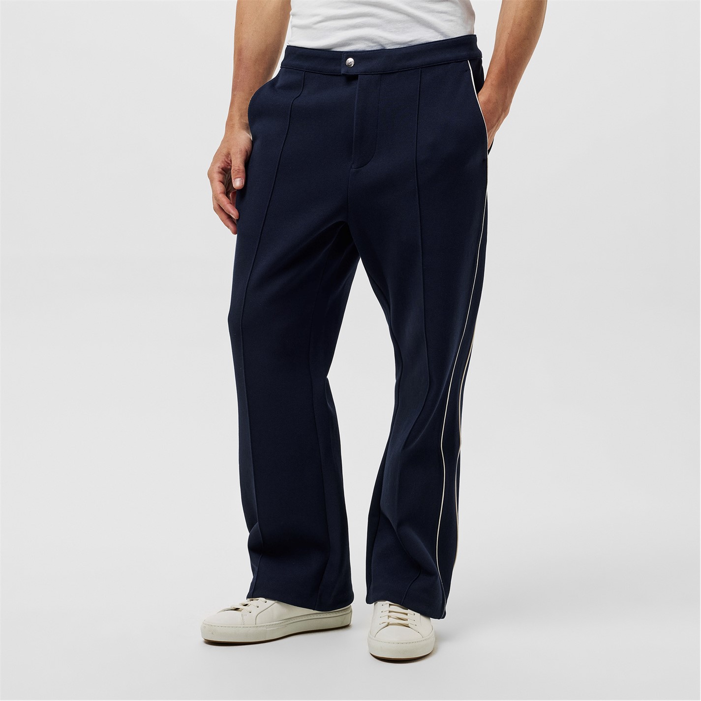 Tepláky Lacoste Navy 166 8302304 Pique Logo Joggers - 3