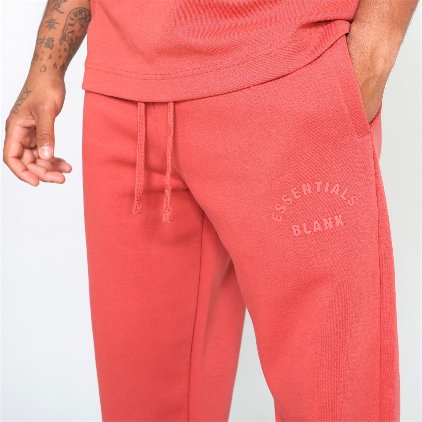 Tepláky Blank Essentials Spice Red 1432091 Arch Jogger Mens - 5