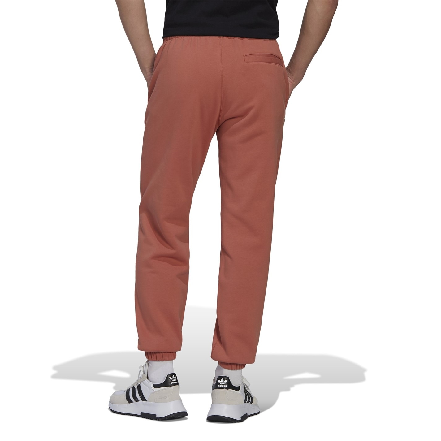 Tepláky adidas Originals Brown 7756760 Men's Closed Hem Fleece Joggers - 3