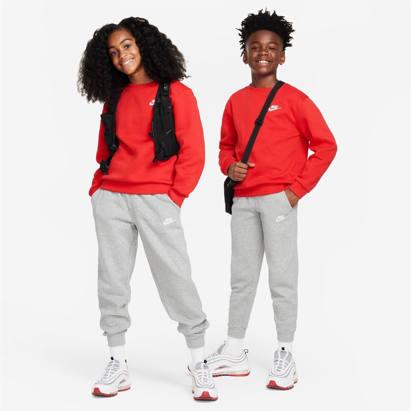 Nike Fleece Jogging Bottoms Juniors - 4