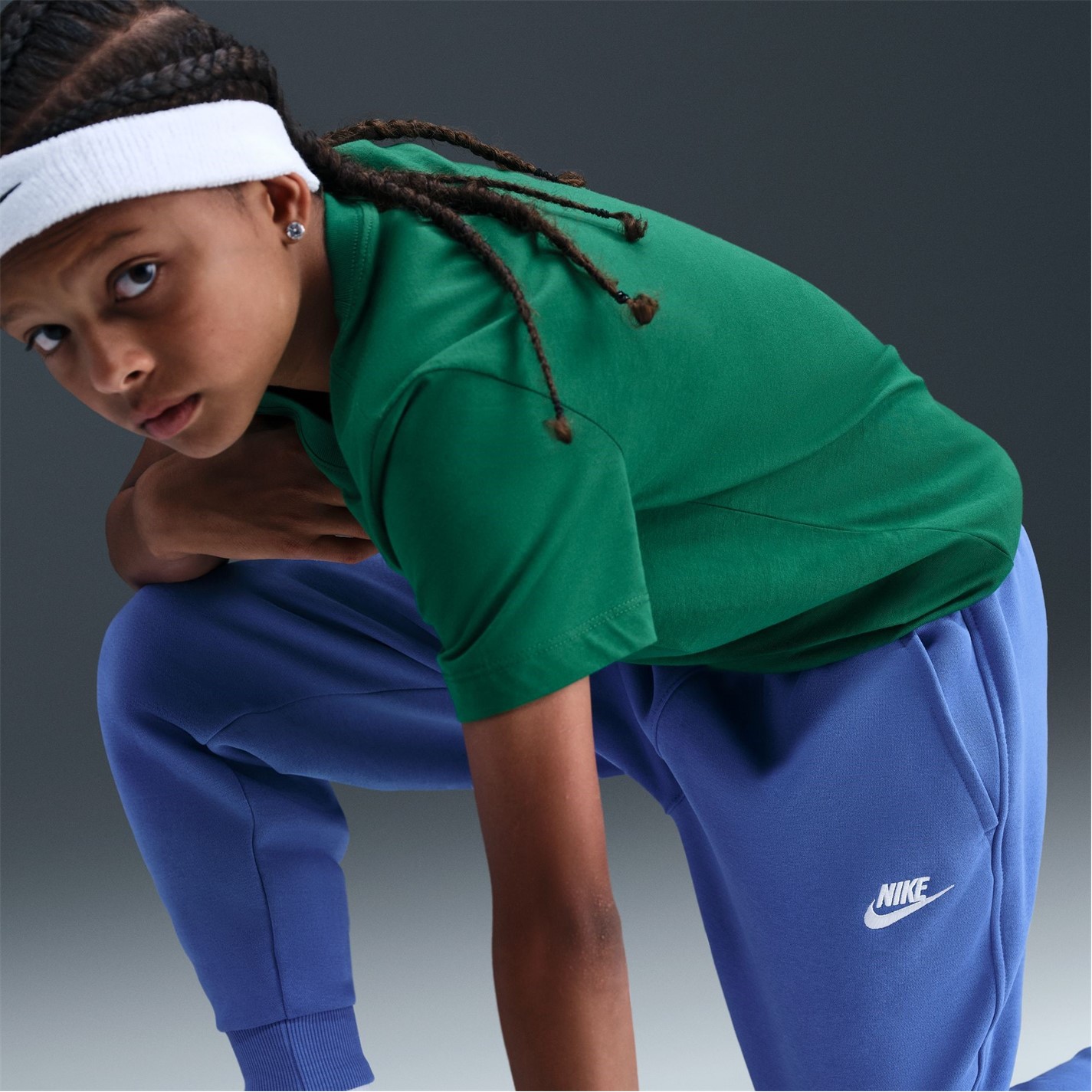 Nike Fleece Jogging Bottoms Juniors - 9