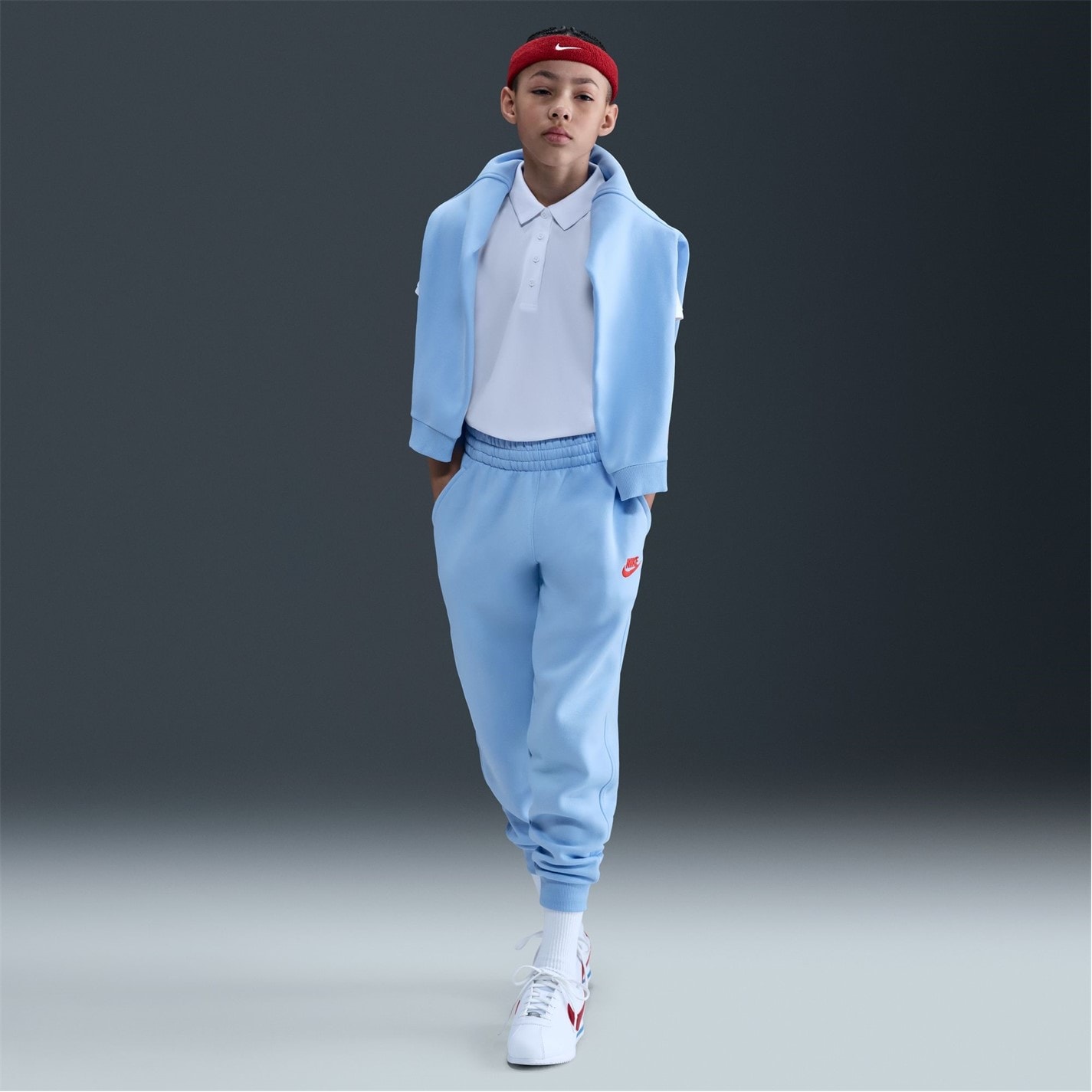 Nike Fleece Jogging Bottoms Juniors - 7