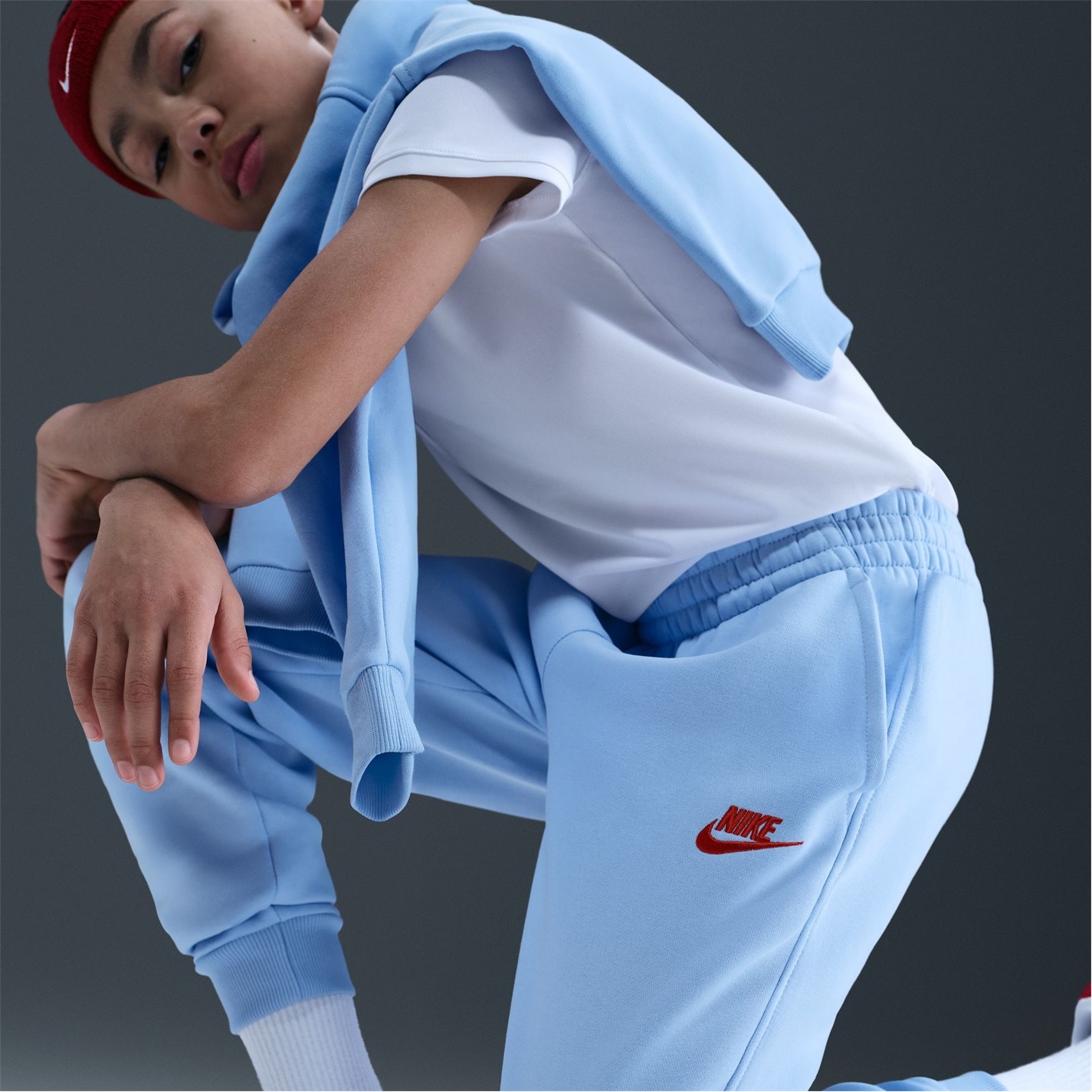 Nike Fleece Jogging Bottoms Juniors - 10