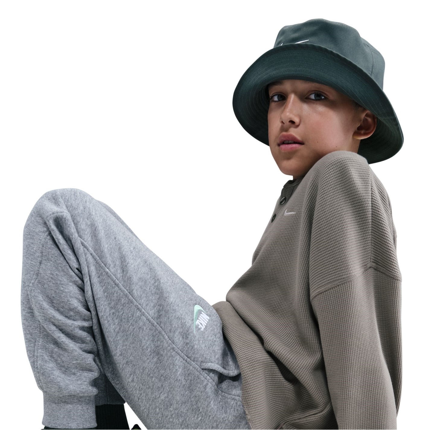 Nike Fleece Jogging Bottoms Juniors - 5