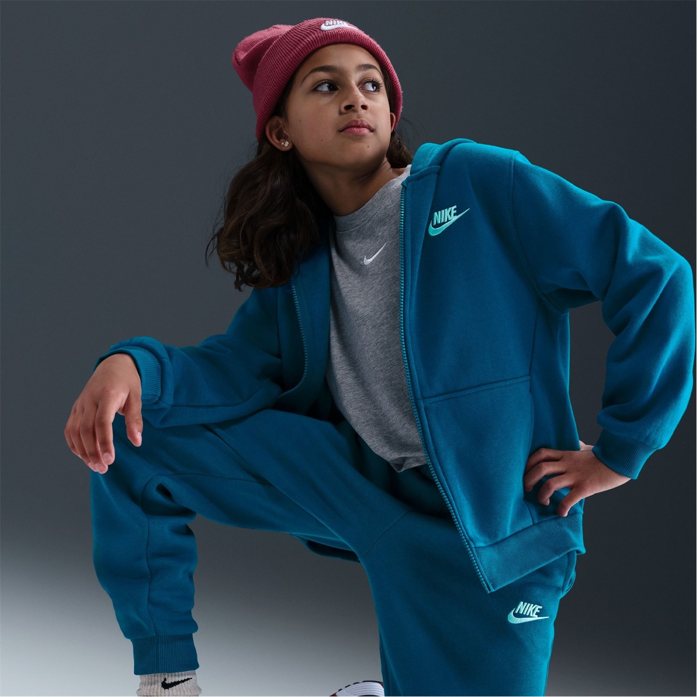 Nike Fleece Jogging Bottoms Juniors - 12