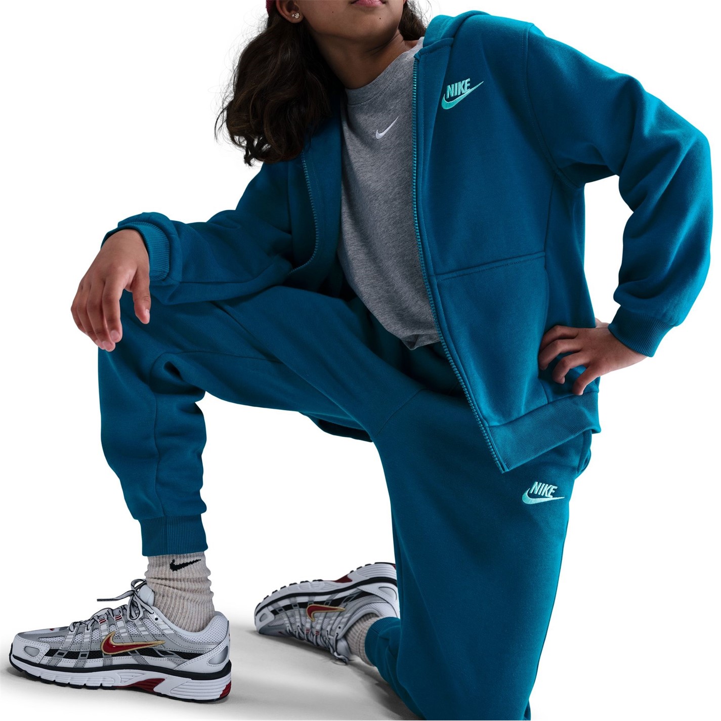 Nike Fleece Jogging Bottoms Juniors - 6
