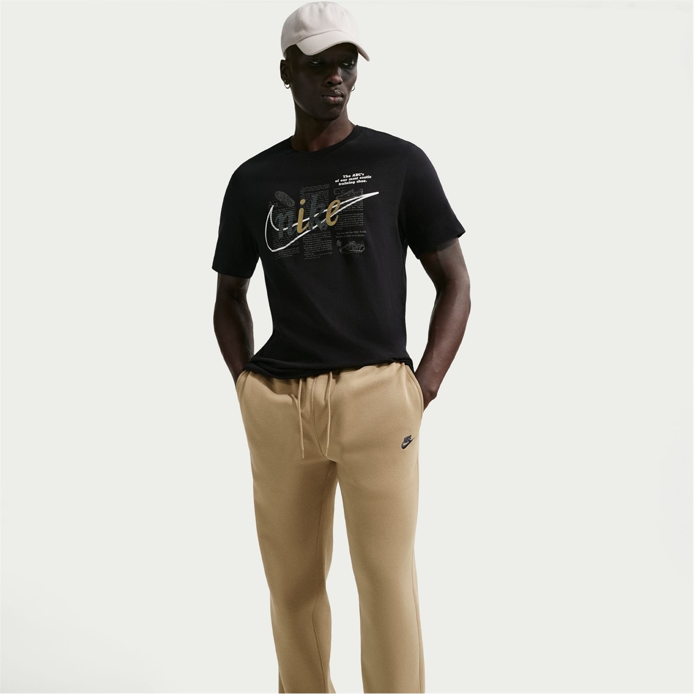 Tepláky Nike Parachute Beige 6953833 Sportswear Club Fleece Men's Pants - 6