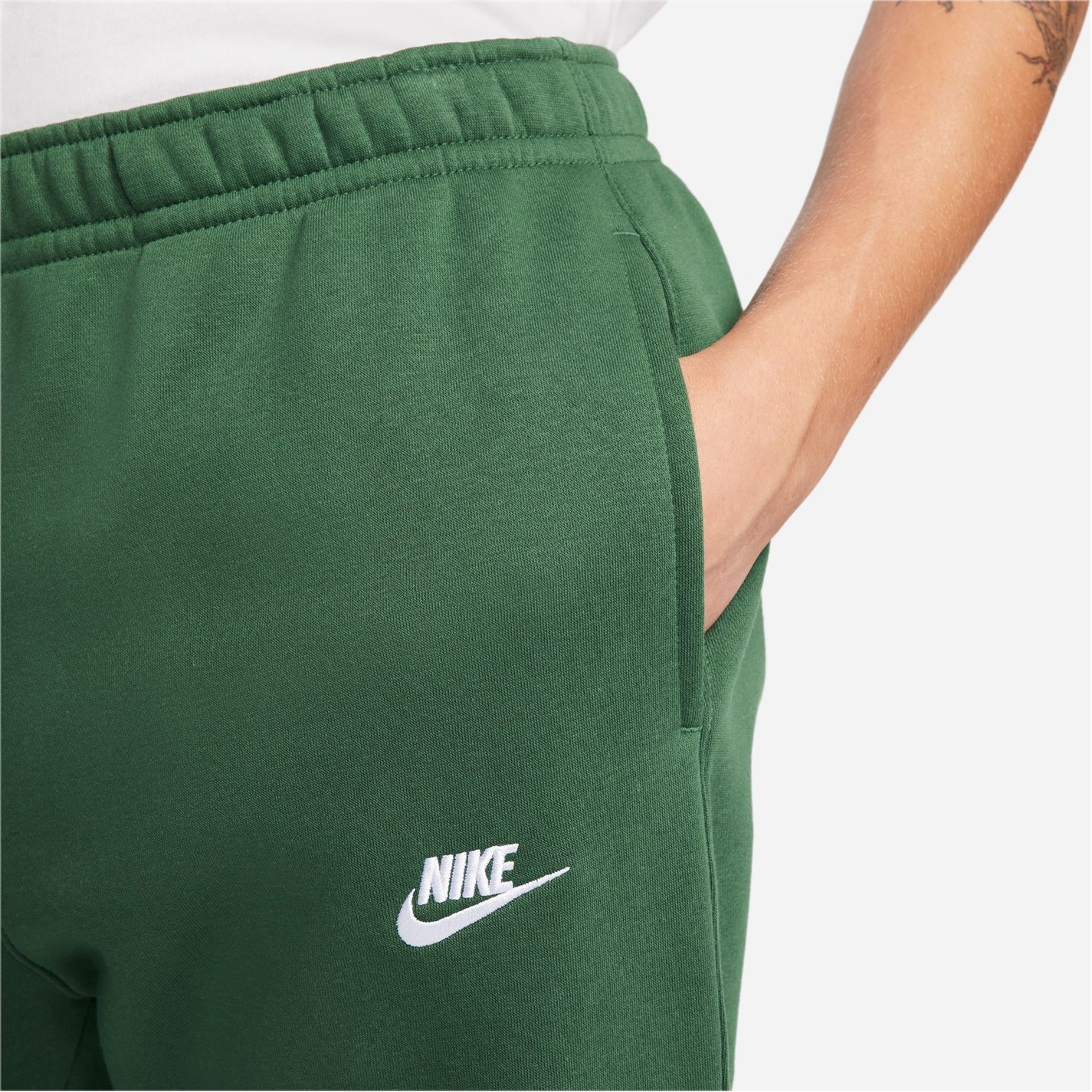 Tepláky Nike Green 9585312 Sportswear Club Fleece Jogging Pants Mens - 4