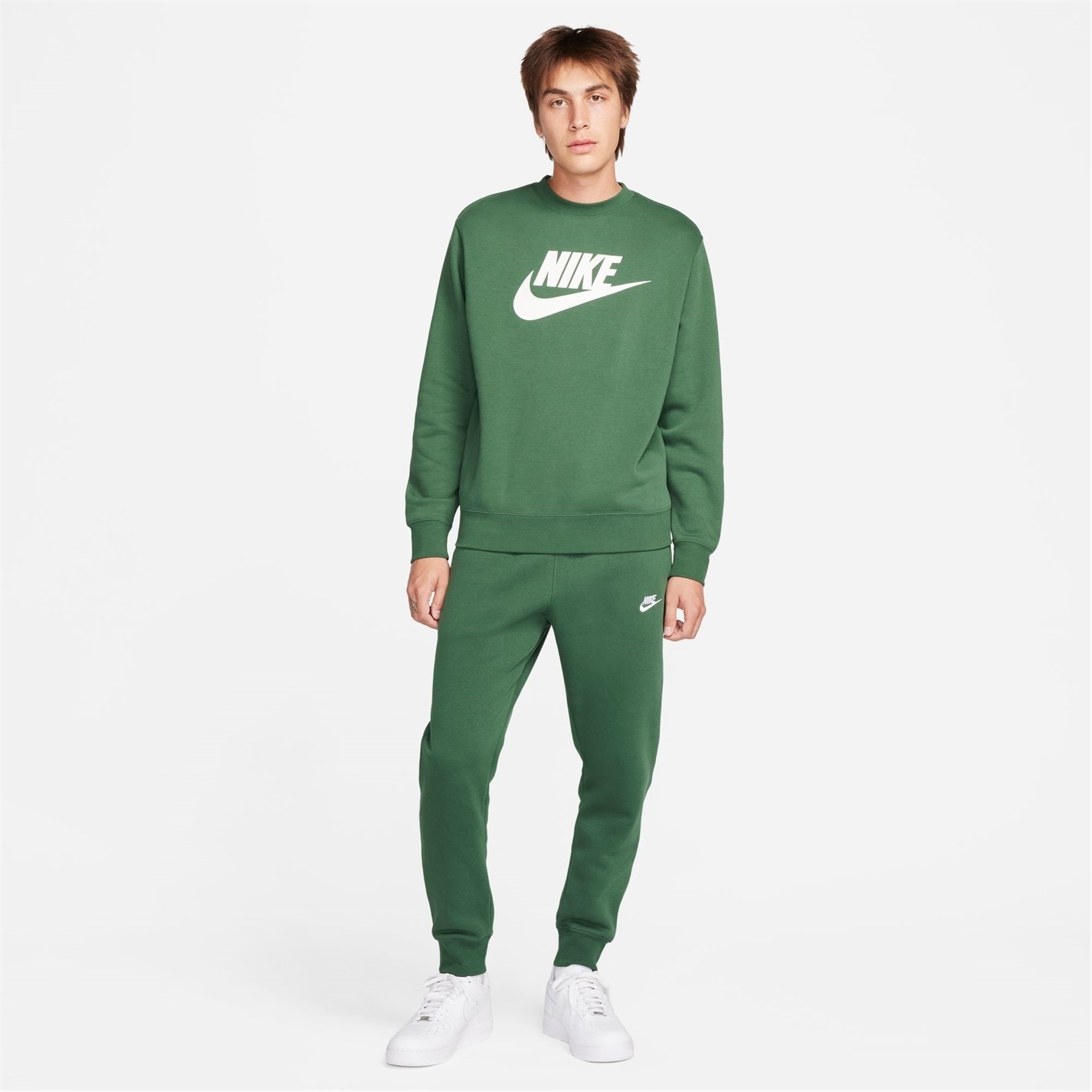 Tepláky Nike Green 9585312 Sportswear Club Fleece Jogging Pants Mens - 7