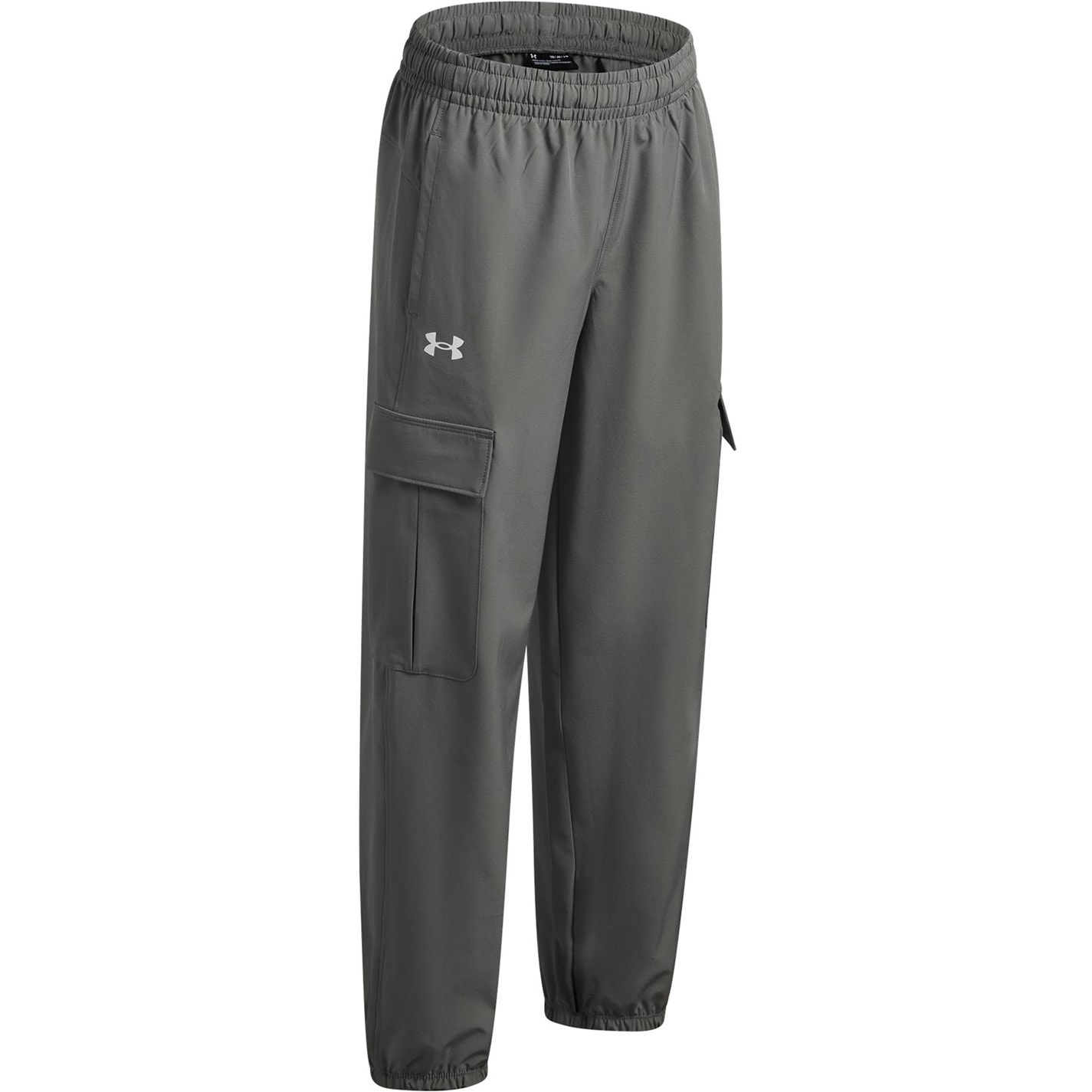 Under Armour Green 912046 UA Rival Woven Girls Cargo Pants - 3