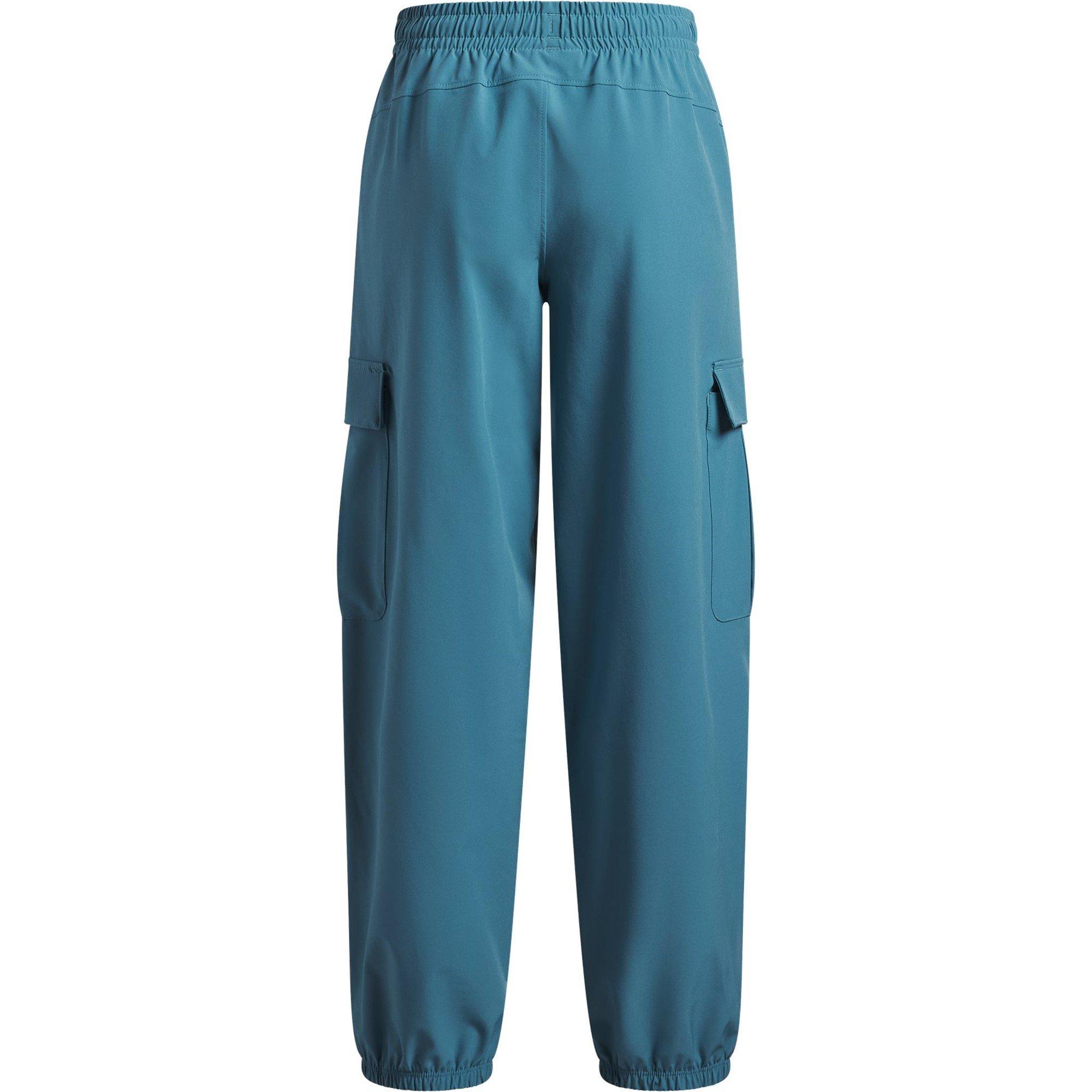 Under Armour Blue 519785 UA Rival Woven Girls Cargo Pants - 2