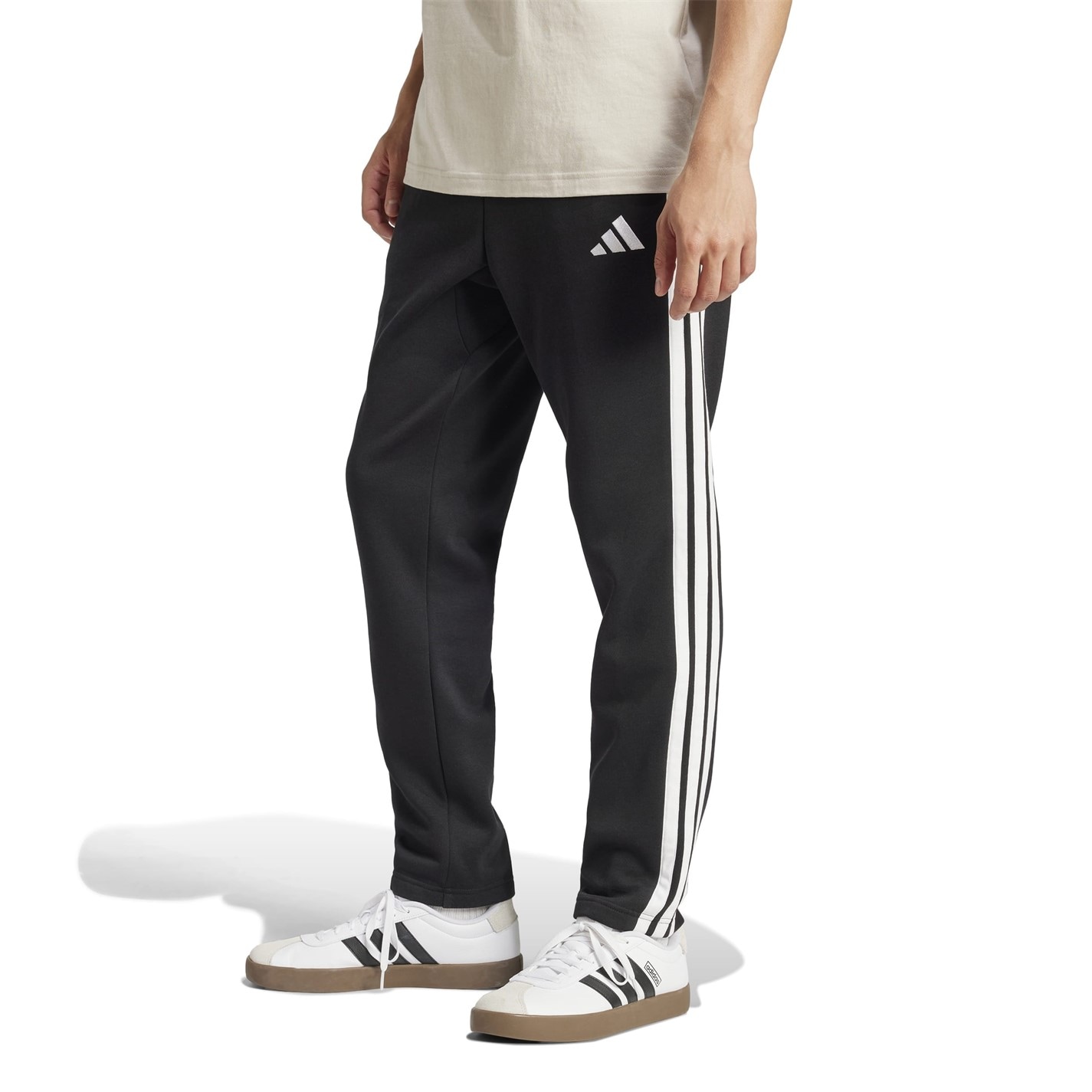 Tepláky adidas Black 936613 Men's Open Hem Fleece Joggers - 2