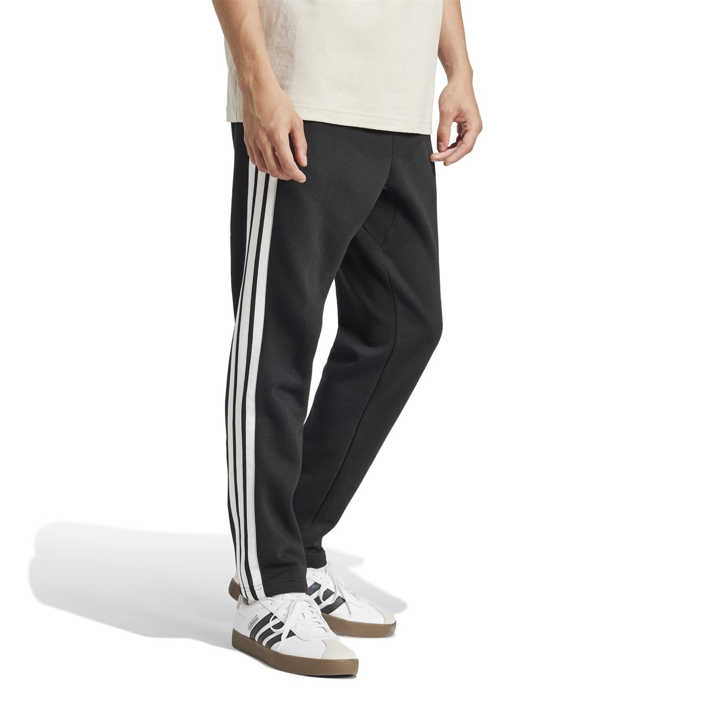 Tepláky adidas Black 936613 Men's Open Hem Fleece Joggers - 4