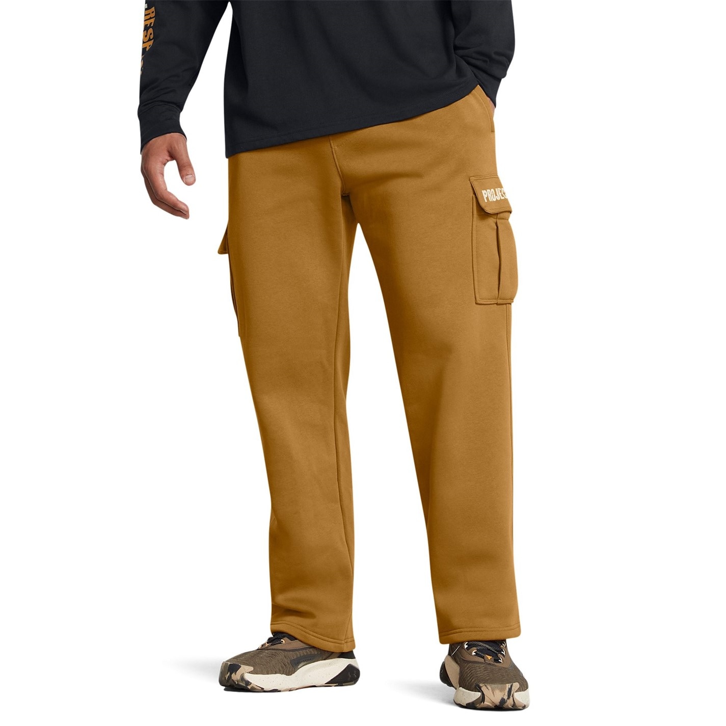 Tepláky Under Armour Yellow 7384000 Men's PR Icon Open Hem Fleece Joggers - 2