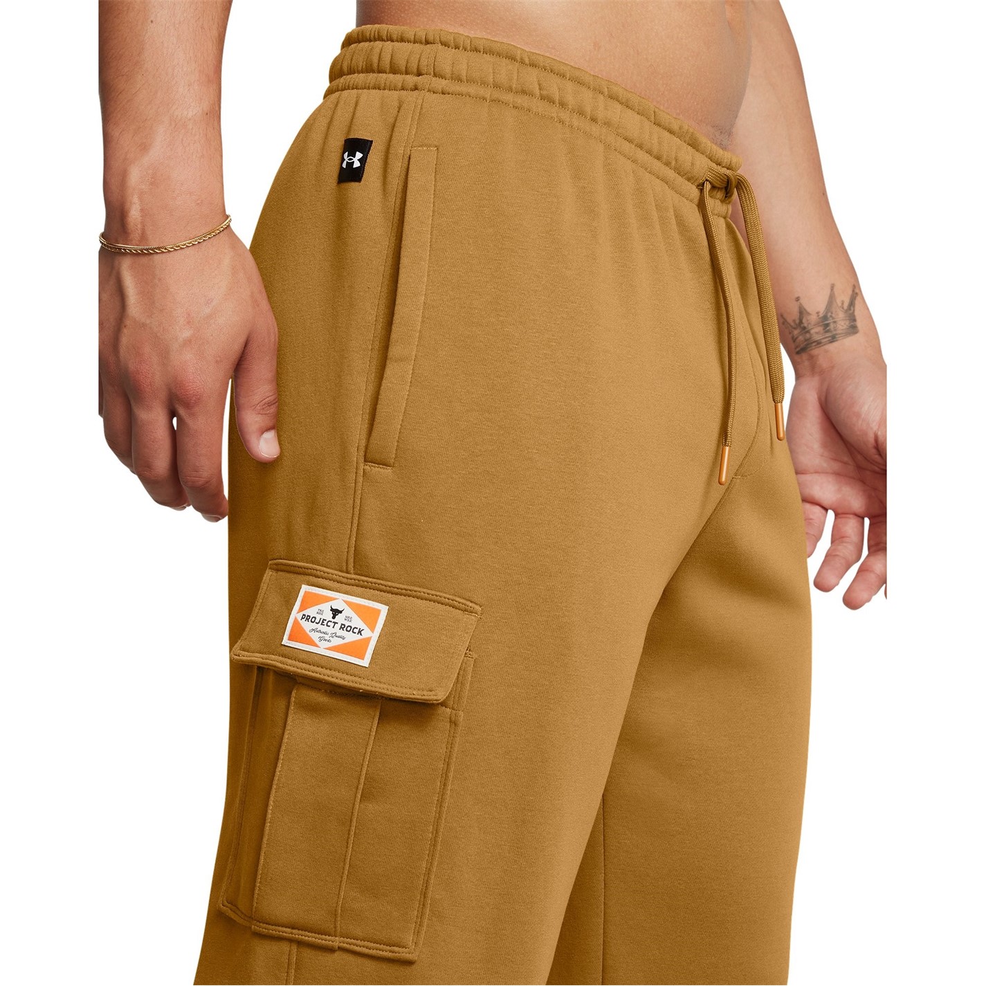 Tepláky Under Armour Yellow 7384000 Men's PR Icon Open Hem Fleece Joggers - 6