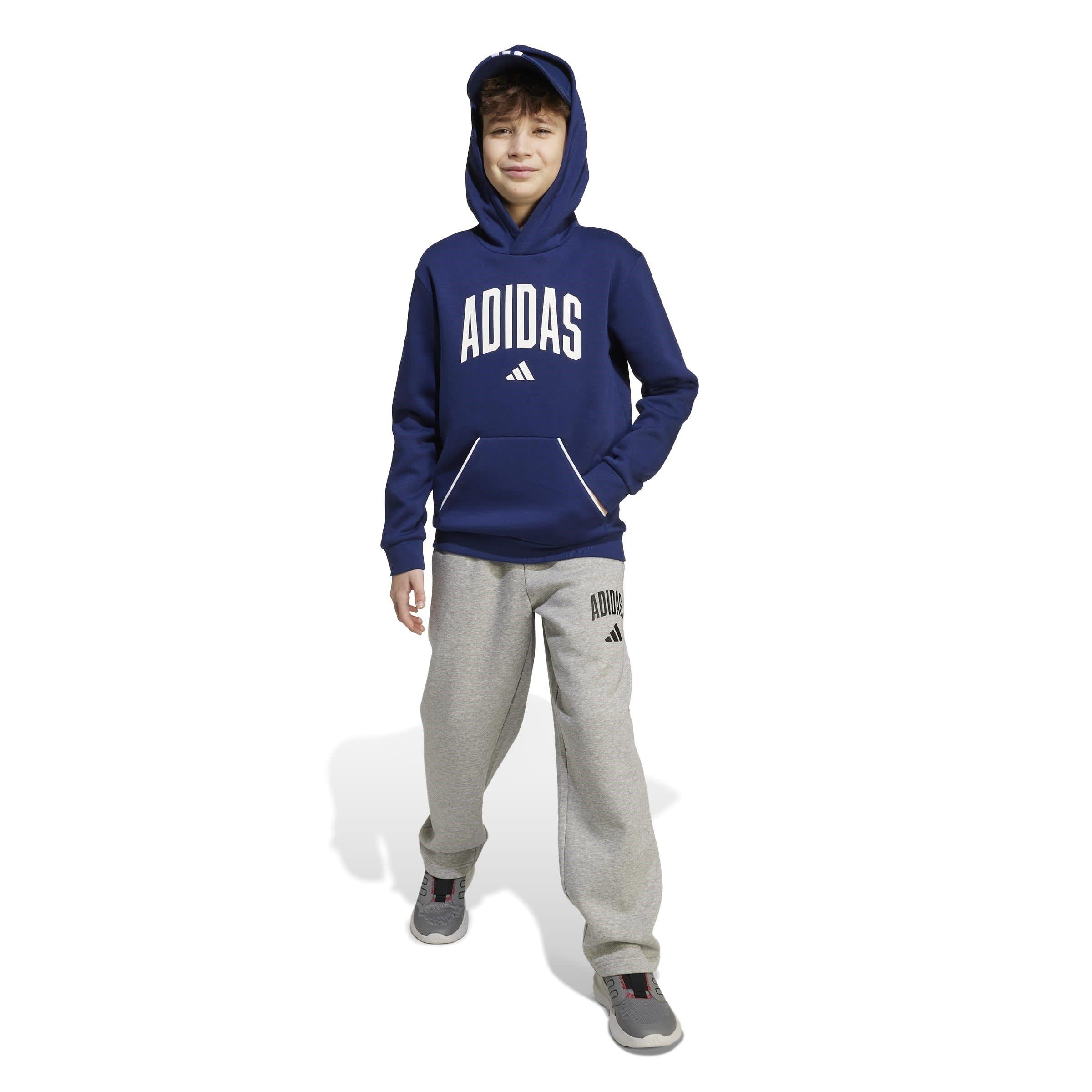 adidas Grey 4769995 Seasonals Essentials Collegiate Pant Juniors - 6