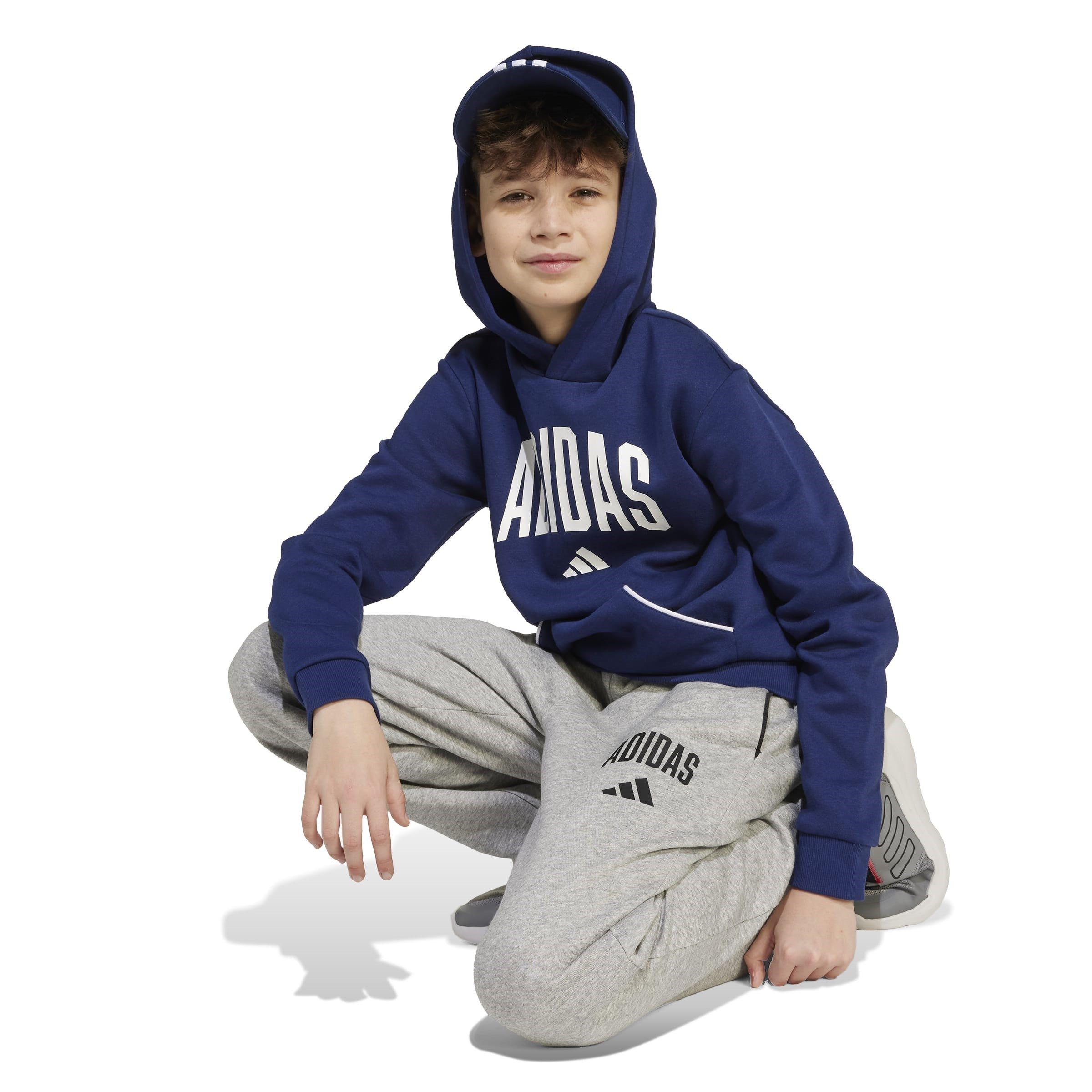 adidas Grey 4769995 Seasonals Essentials Collegiate Pant Juniors - 7