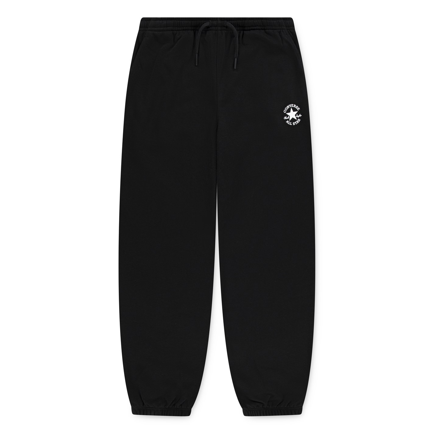 Converse Black 1893873 Kids' Relax Jog Open Hem Fleece Joggers - 1