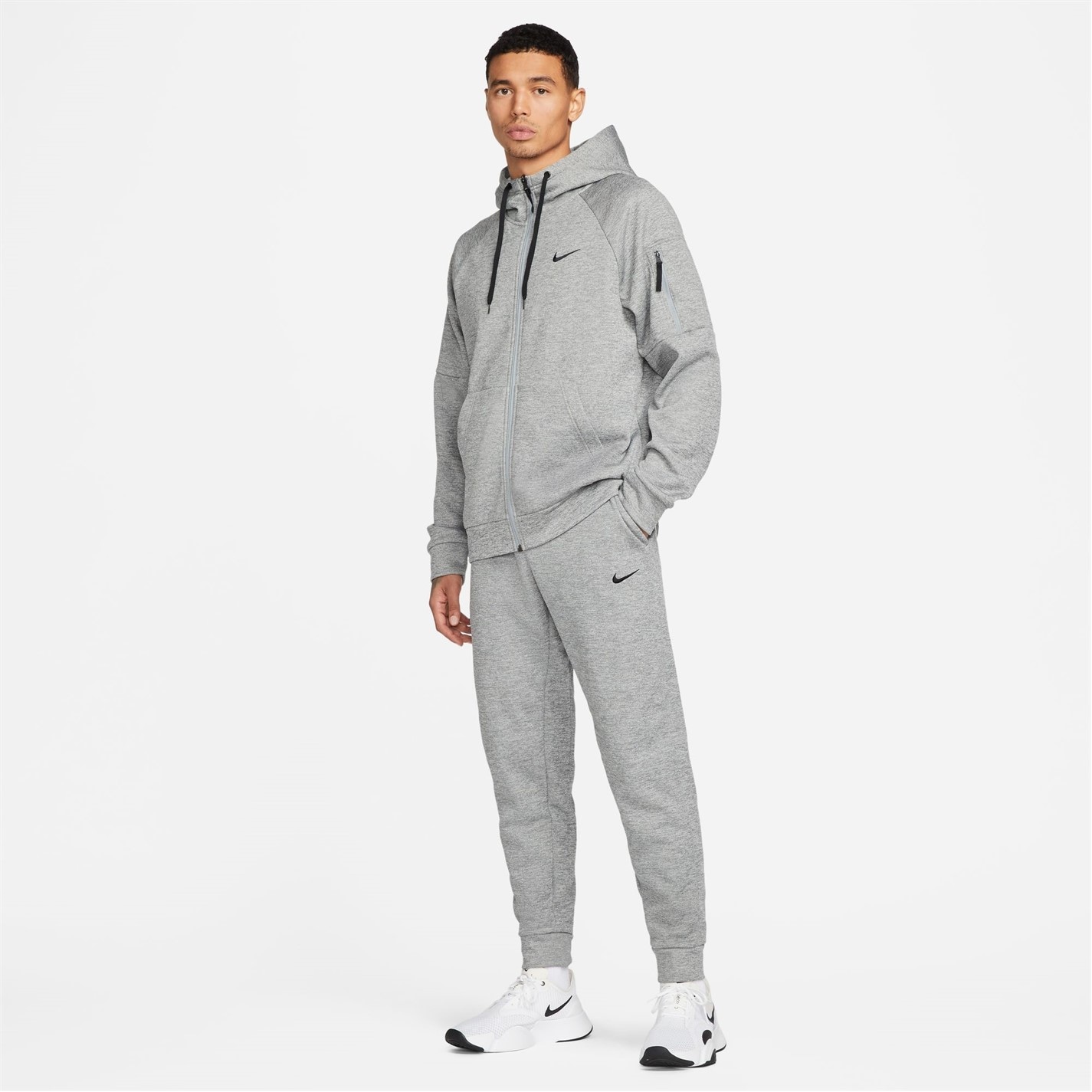 Tepláky Nike Grey 1953248 Dri-FIT Men's Fleece Training Pants - 7