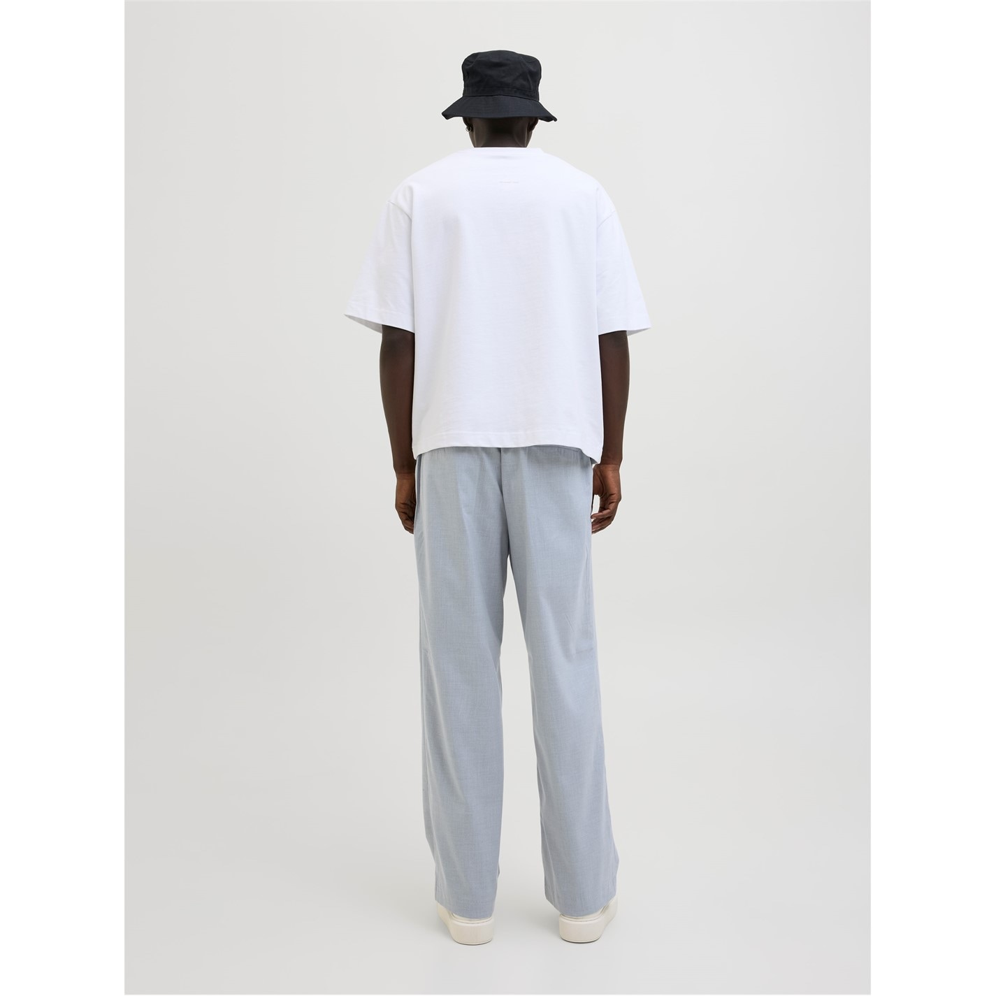 Tepláky Jack and Jones Grey Melange 832681 Men's Bill Open Hem Fleece Joggers - 2