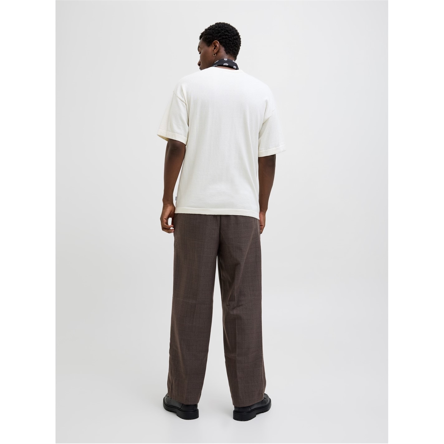 Tepláky Jack and Jones Chocolate Torte 4259742 Men's Bill Open Hem Fleece Joggers - 6
