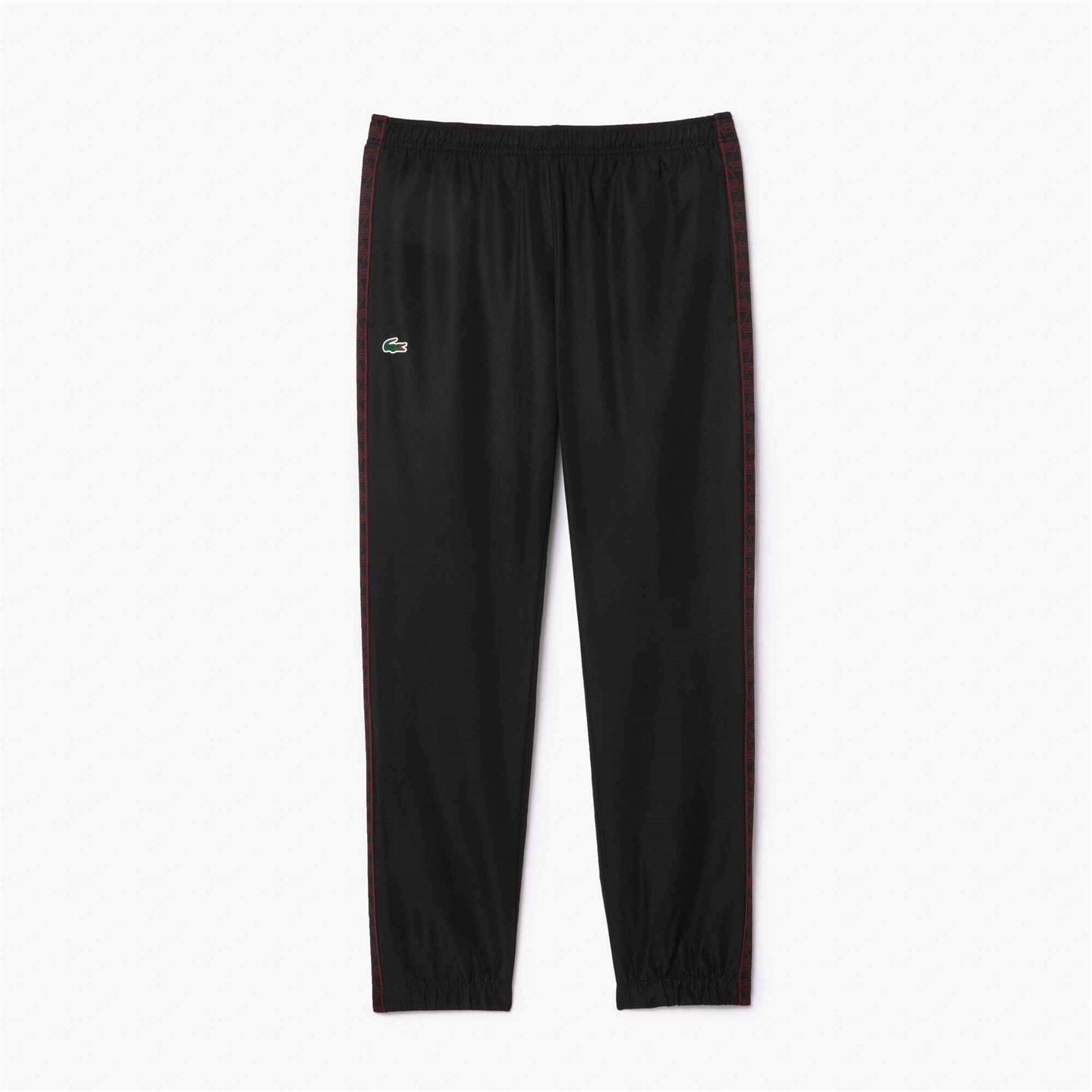 Tepláky Lacoste Black 031 3449829 Men's Tapered Closed Cuff Fleece Joggers - 5