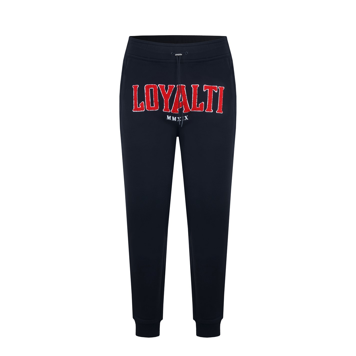 Tepláky Loyalti Black 3896926 Men's Boucle Closed Hem Fleece Joggers - 1