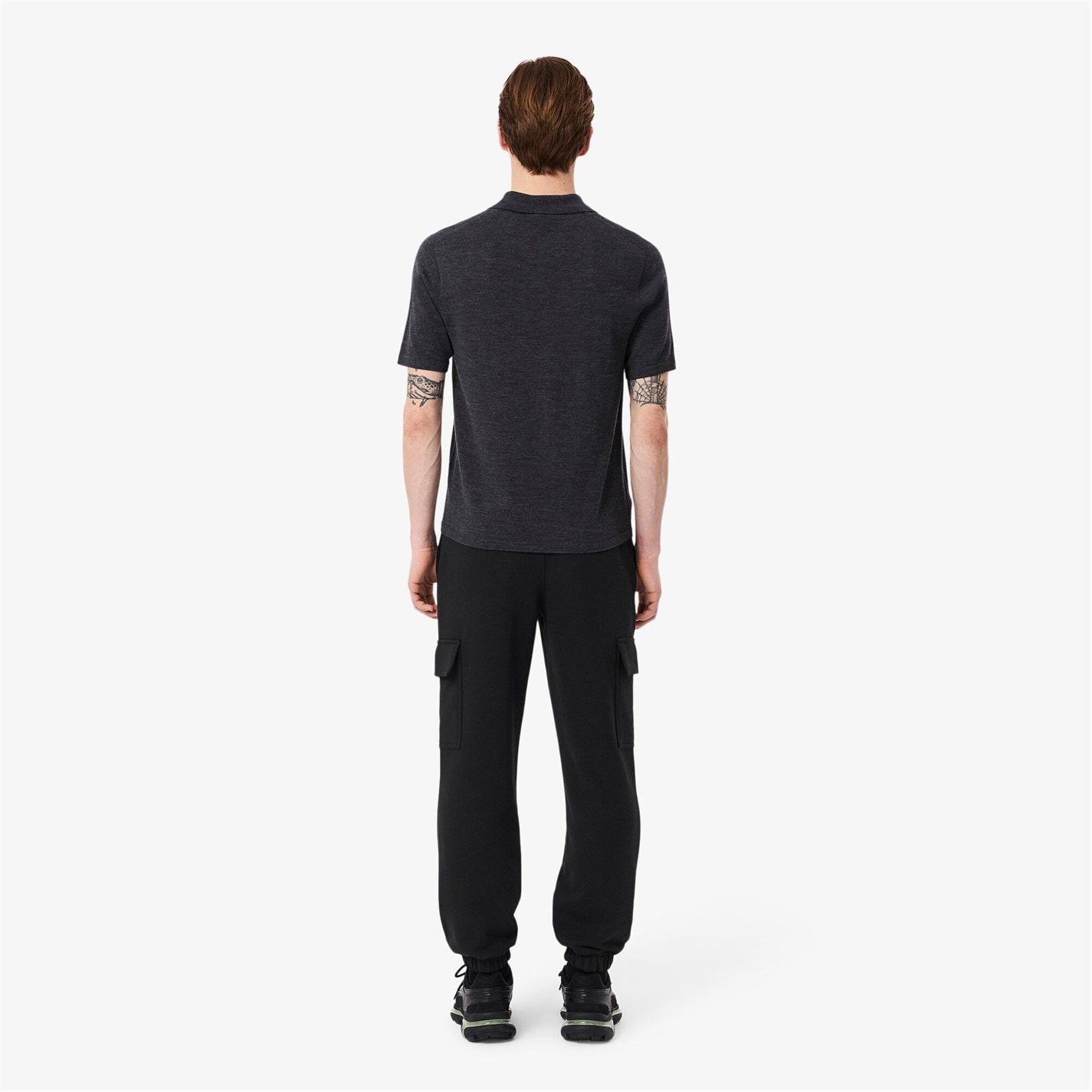 Tepláky Lacoste Black 031 6494832 Cargo Jogging Bottoms - 3