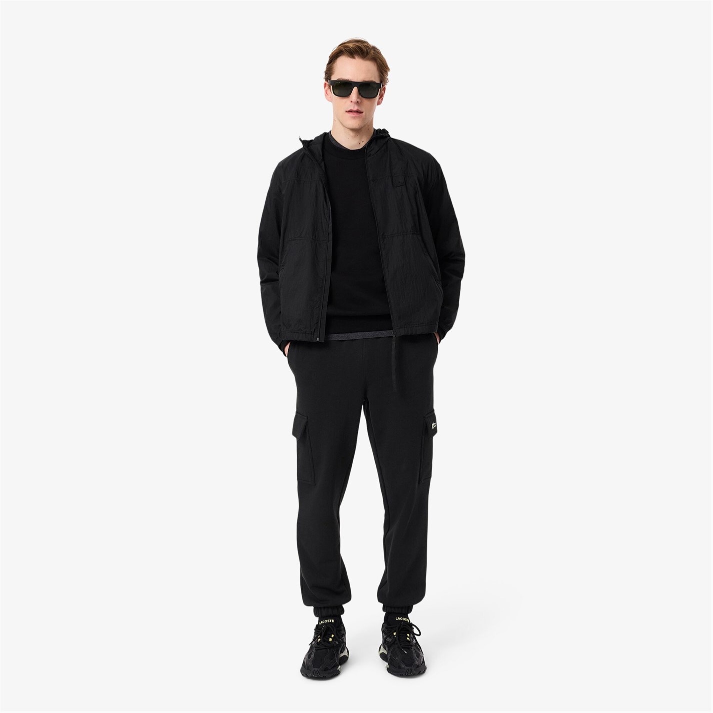 Tepláky Lacoste Black 031 6494832 Cargo Jogging Bottoms - 4