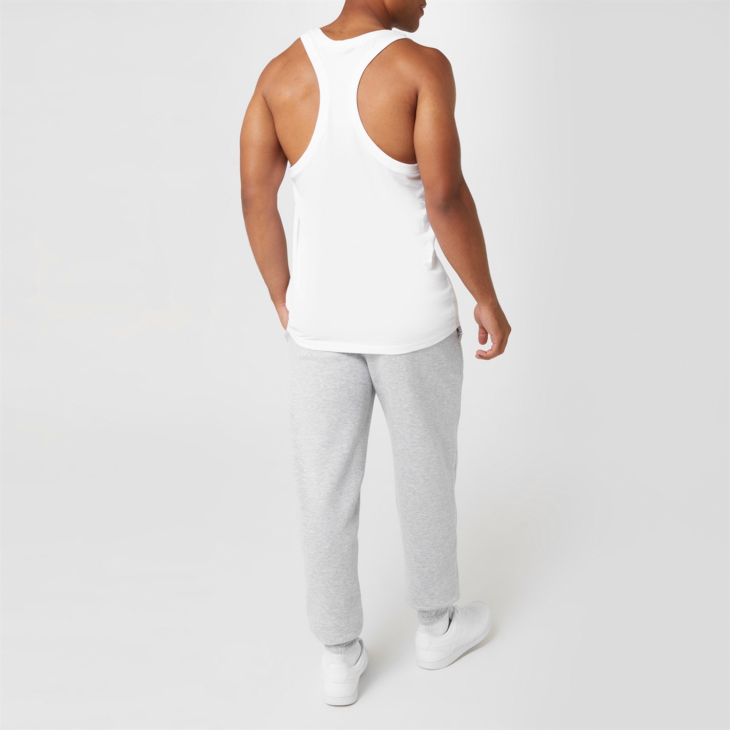 Slazenger Cuffed Fleece Jogging Pants Mens - 3