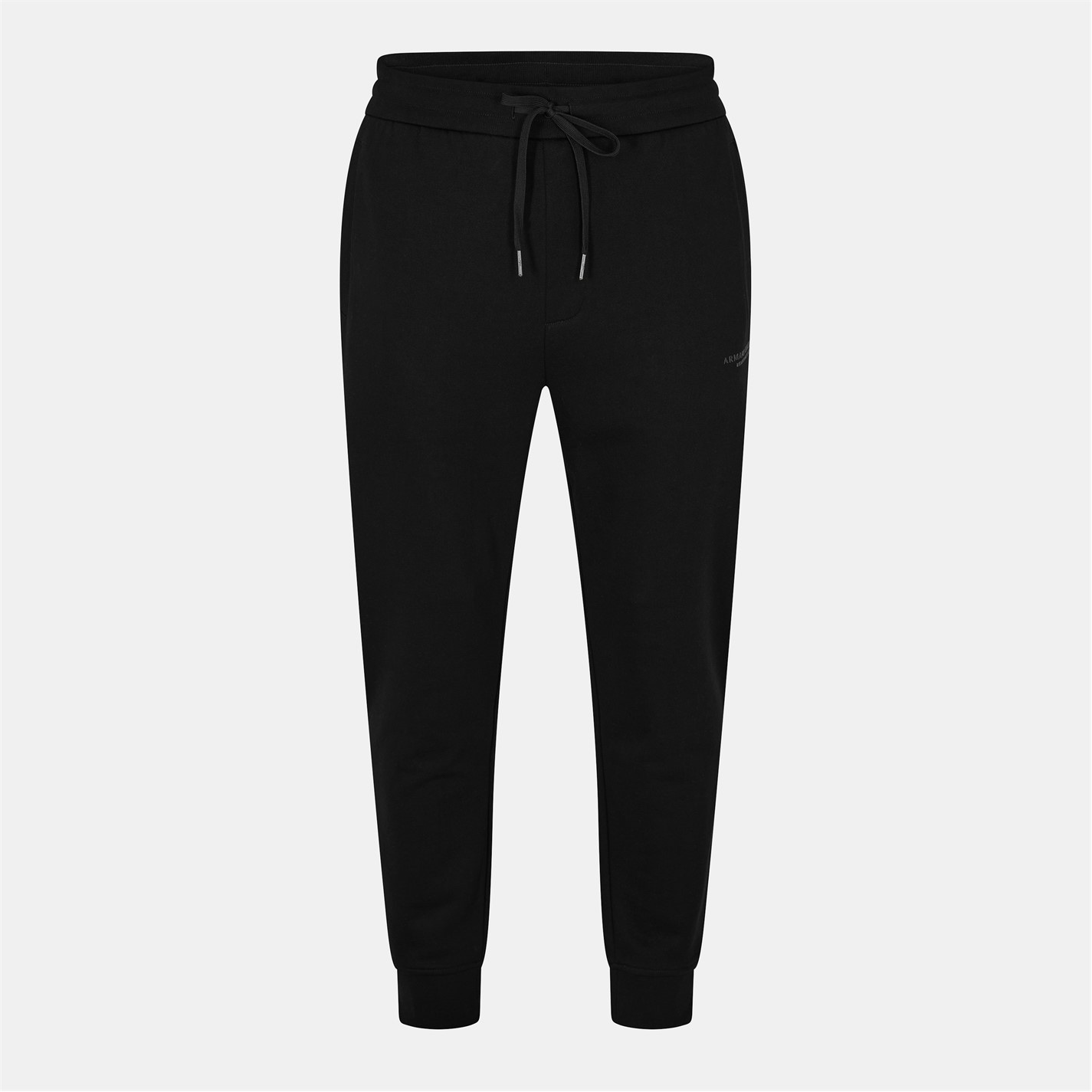 Tepláky Armani Exchange Black UC001 2255801 Men's Closed Hem Fleece Joggers - 1