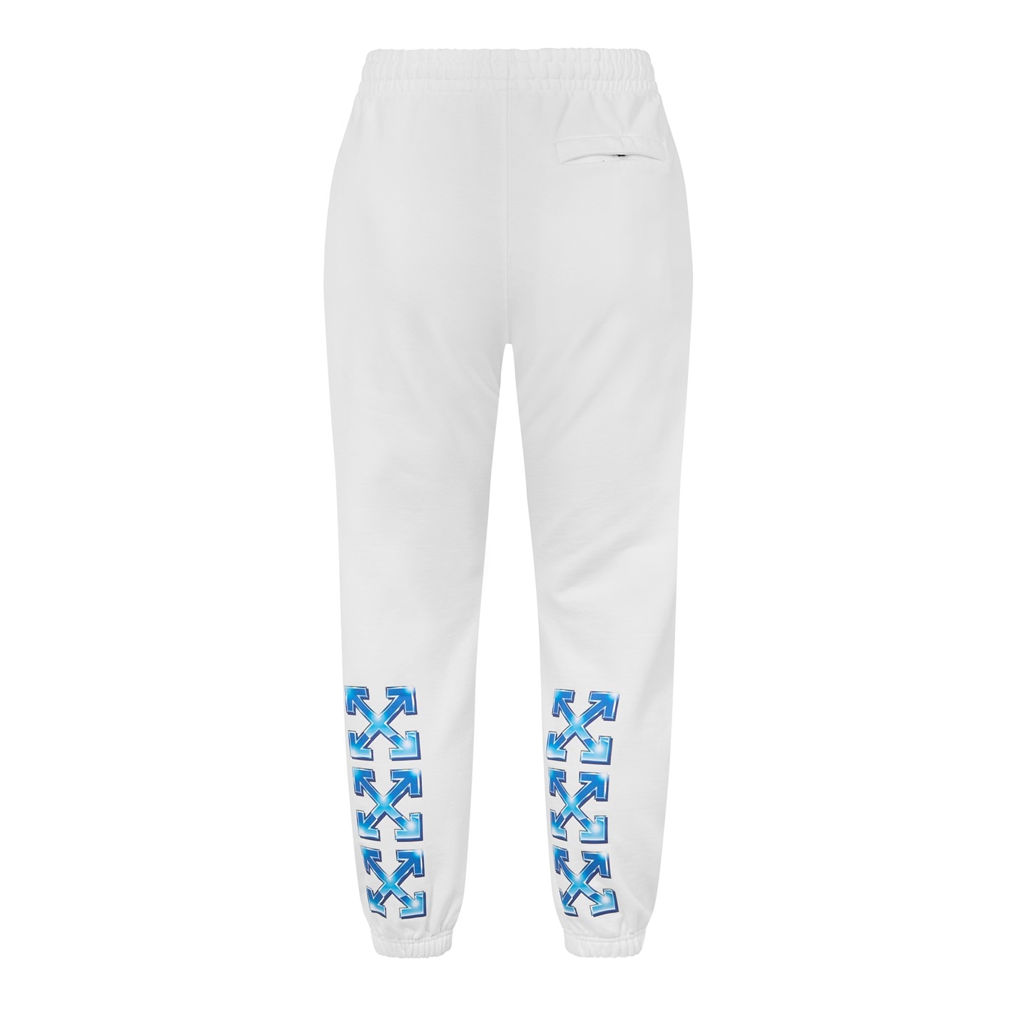 Kalhoty OFF WHITE White 4166136 Men's Slim Fleece Joggers - 2