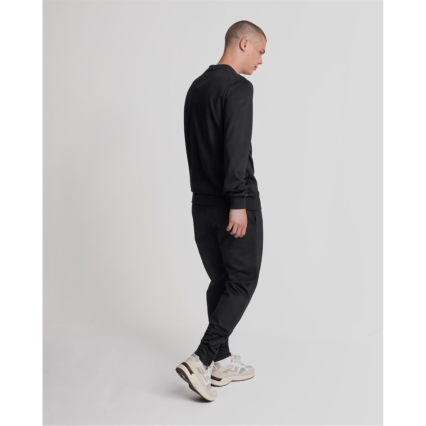 Tepláky Lyle and Scott Jet Black 8284890 Men's Closed Hem Fleece Joggers - 3