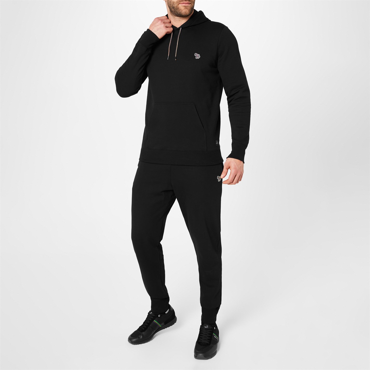 Tepláky PS PAUL SMITH Black 79 9532554 Men's Zebra Jogger Trousers - 2