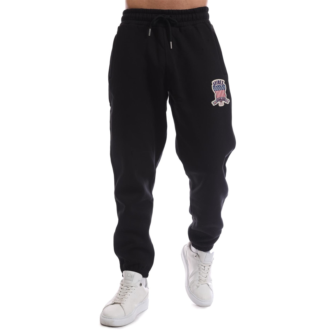 Tepláky DKNY BK - Black 6469042 Men's Closed Hem Fleece Joggers - 1