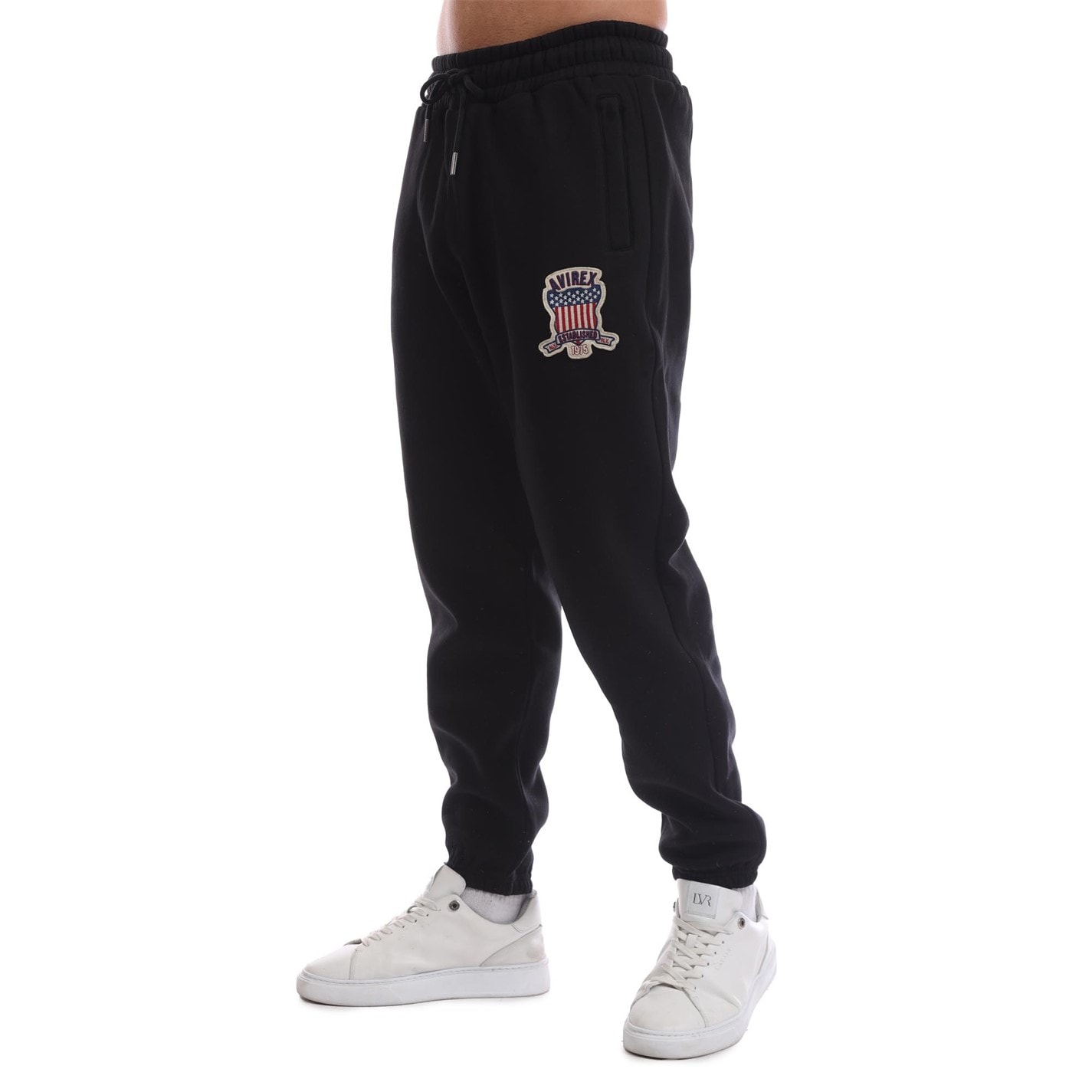 Tepláky DKNY BK - Black 6469042 Men's Closed Hem Fleece Joggers - 2