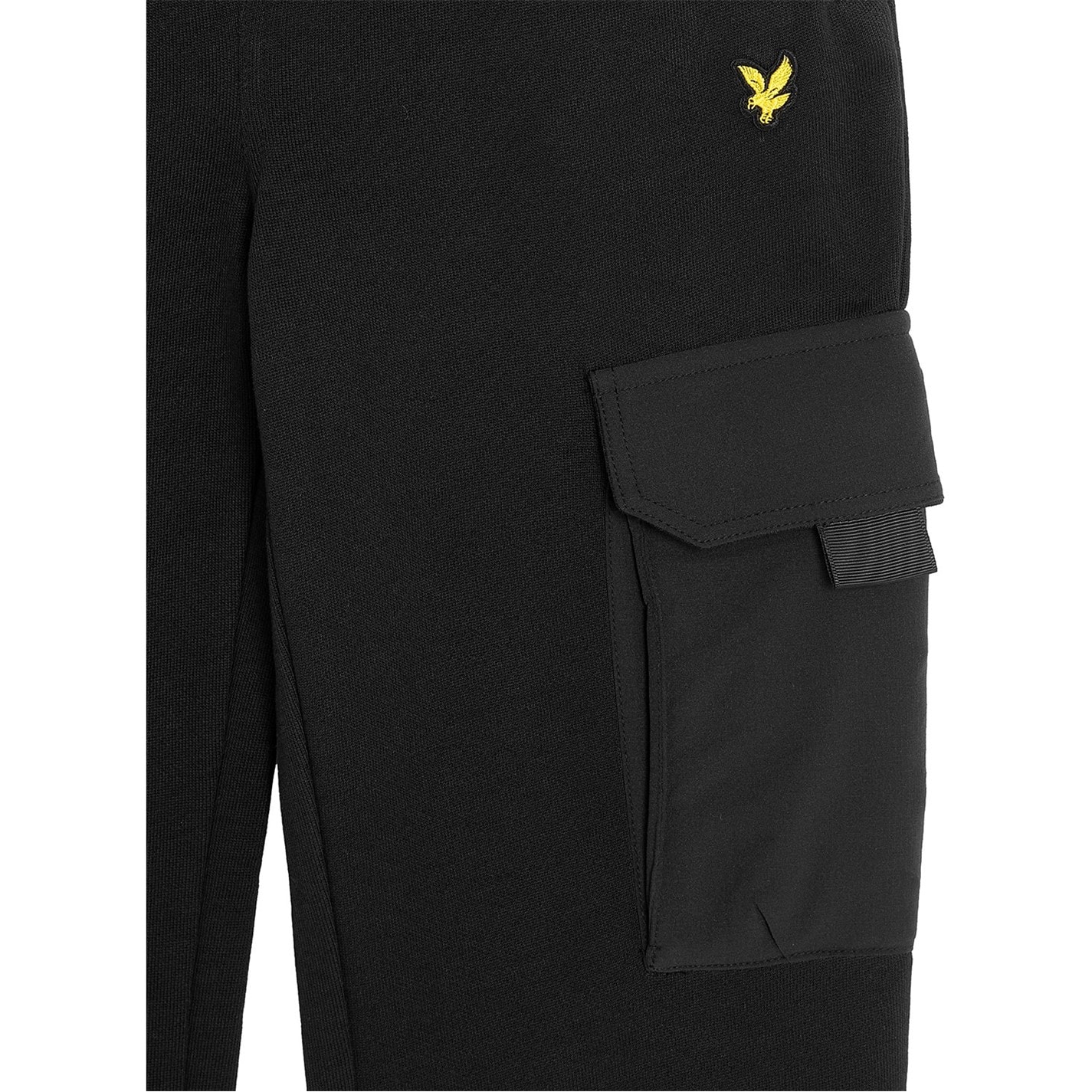 Dětské tepláky Lyle and Scott Black Z865 2543472 Kids' Cargo Closed Hem Fleece Joggers - 2
